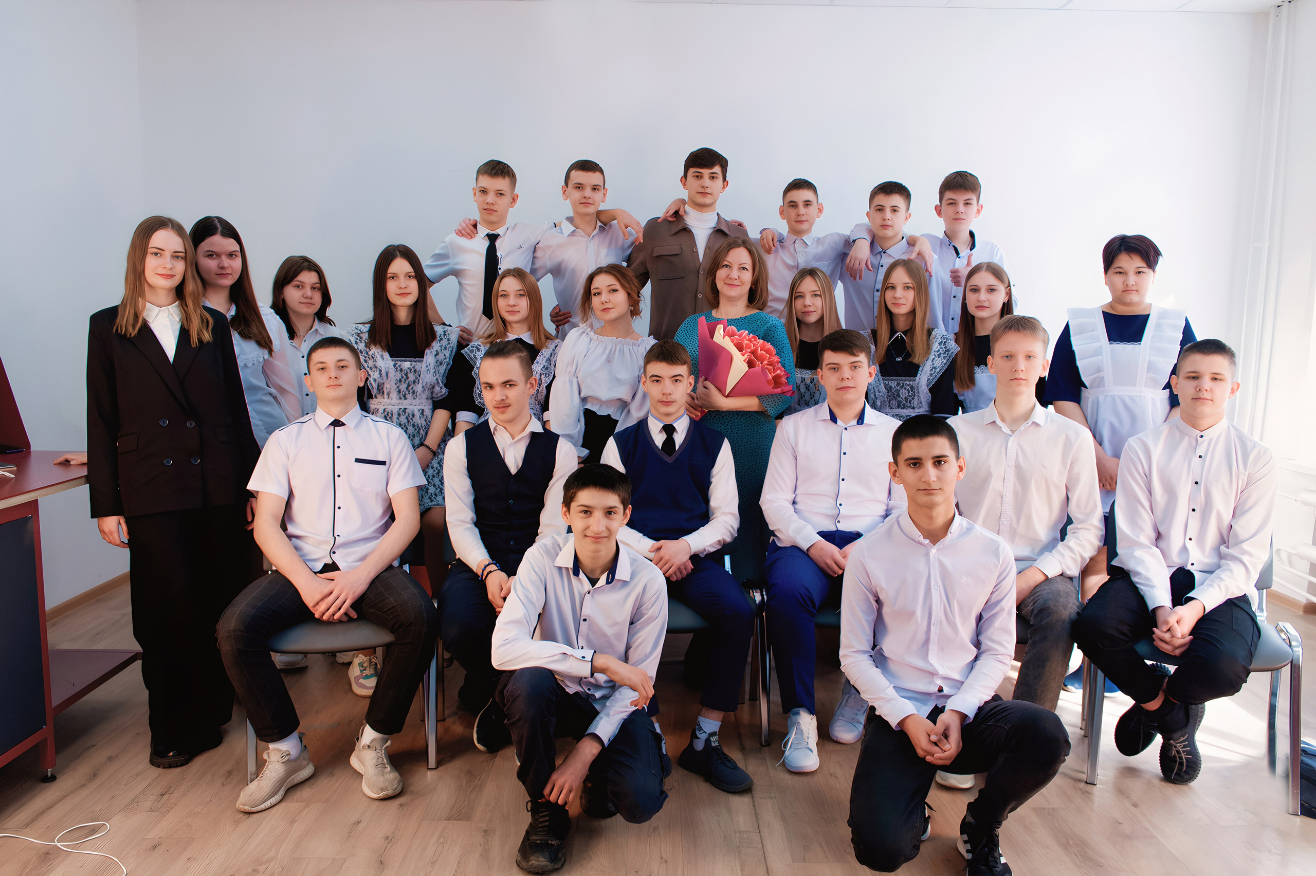 Общее фото. Выпускные альбомы. Фотограф Ксения Борисова