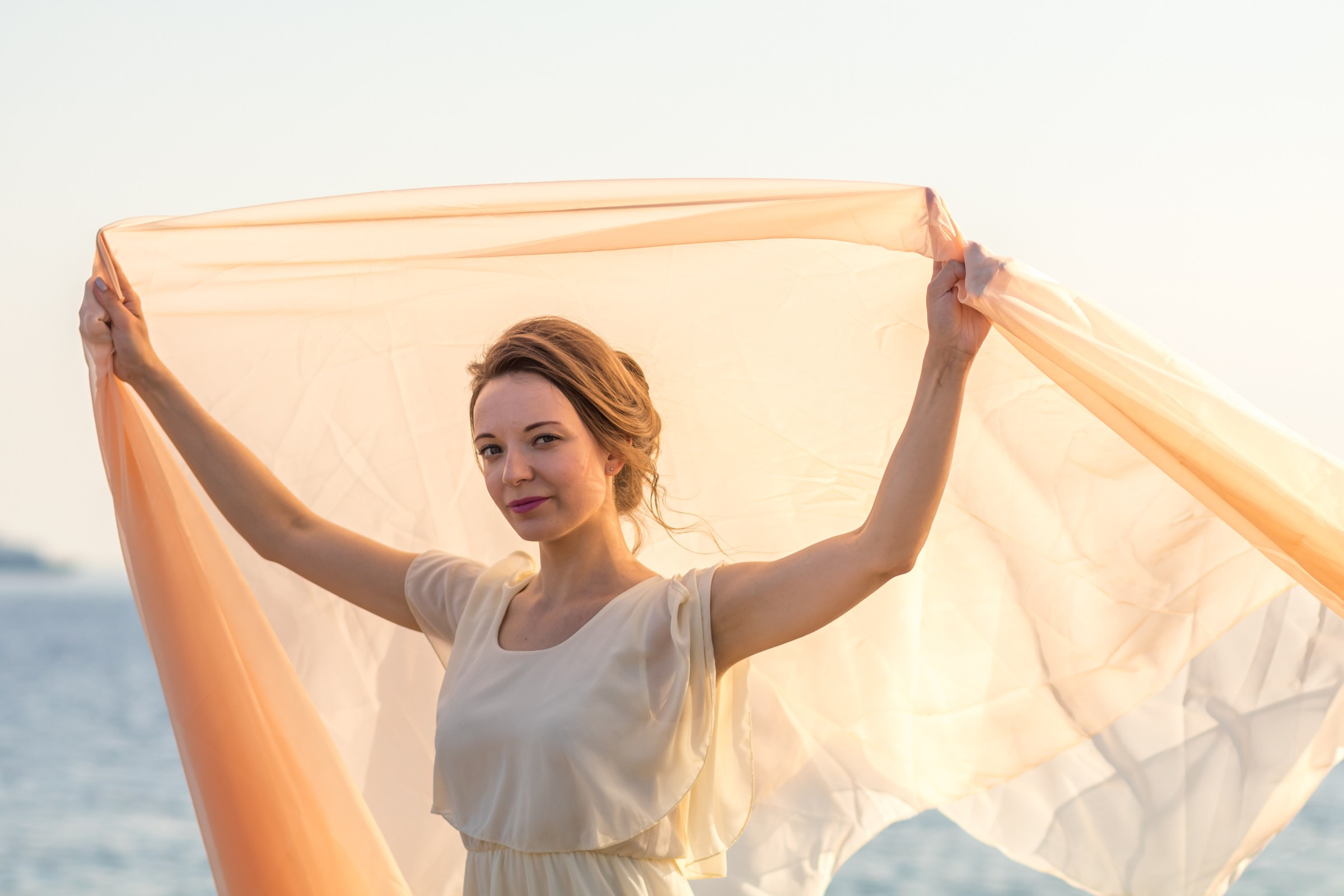Лиза. Залив. Портретный фотограф в Санкт-Петербурге Александр Быстрицкий