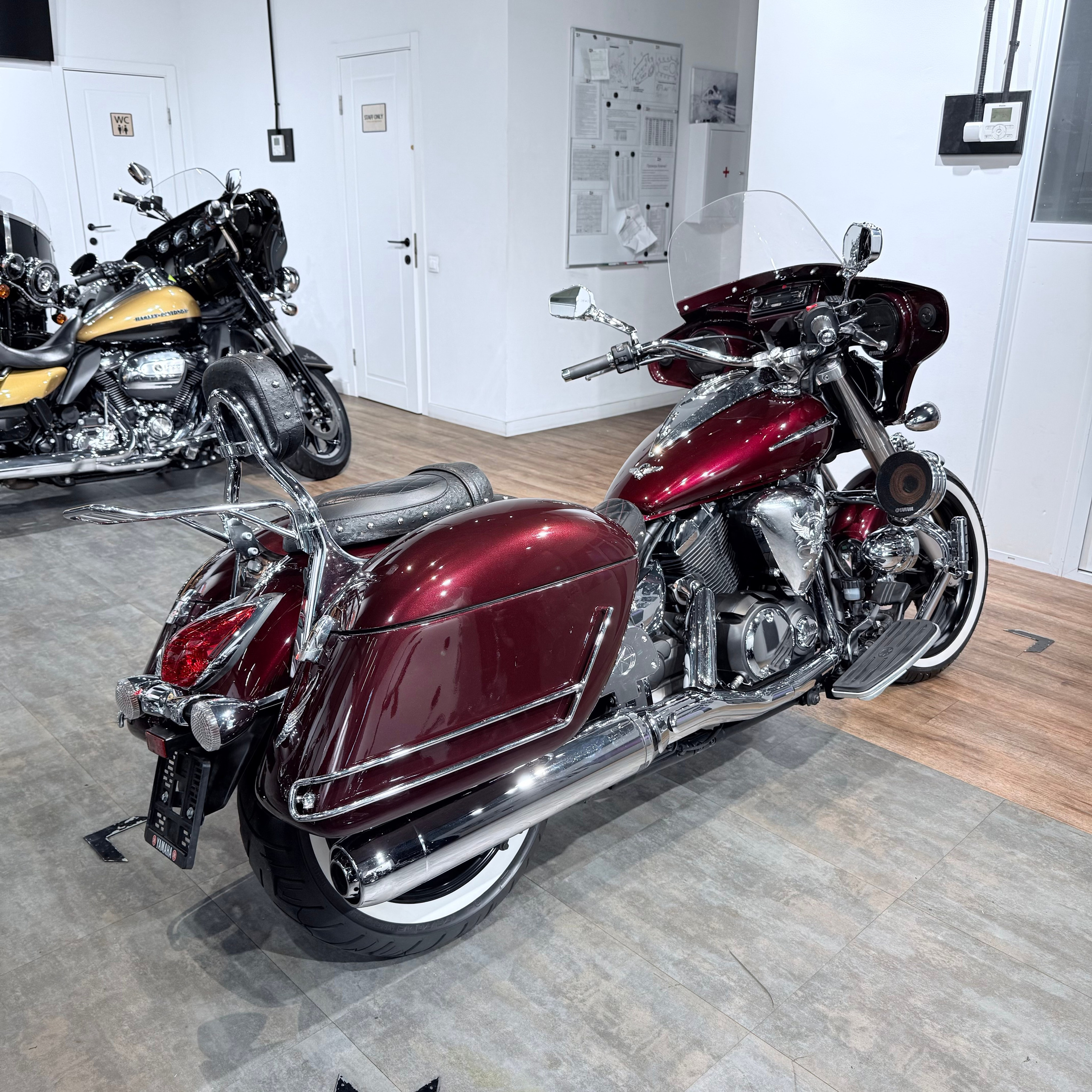 2009 YAМАНА МidnightStar 950 Тouring Edition. Hello Davidson, Москва. Только хорошие мотоциклы…