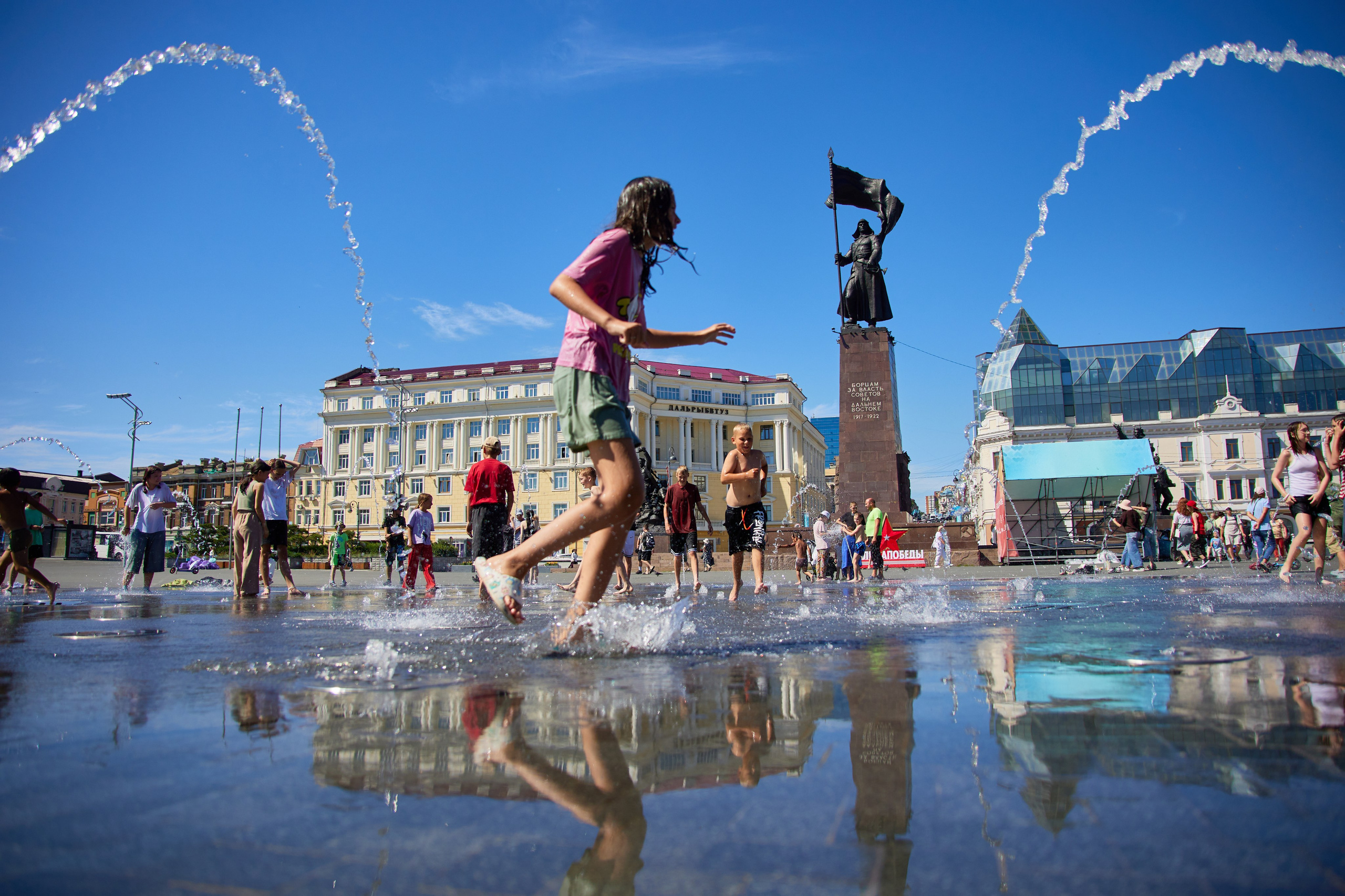 Жара во Владивостоке. Фотограф во Владивостоке Осипчук Дмитрий