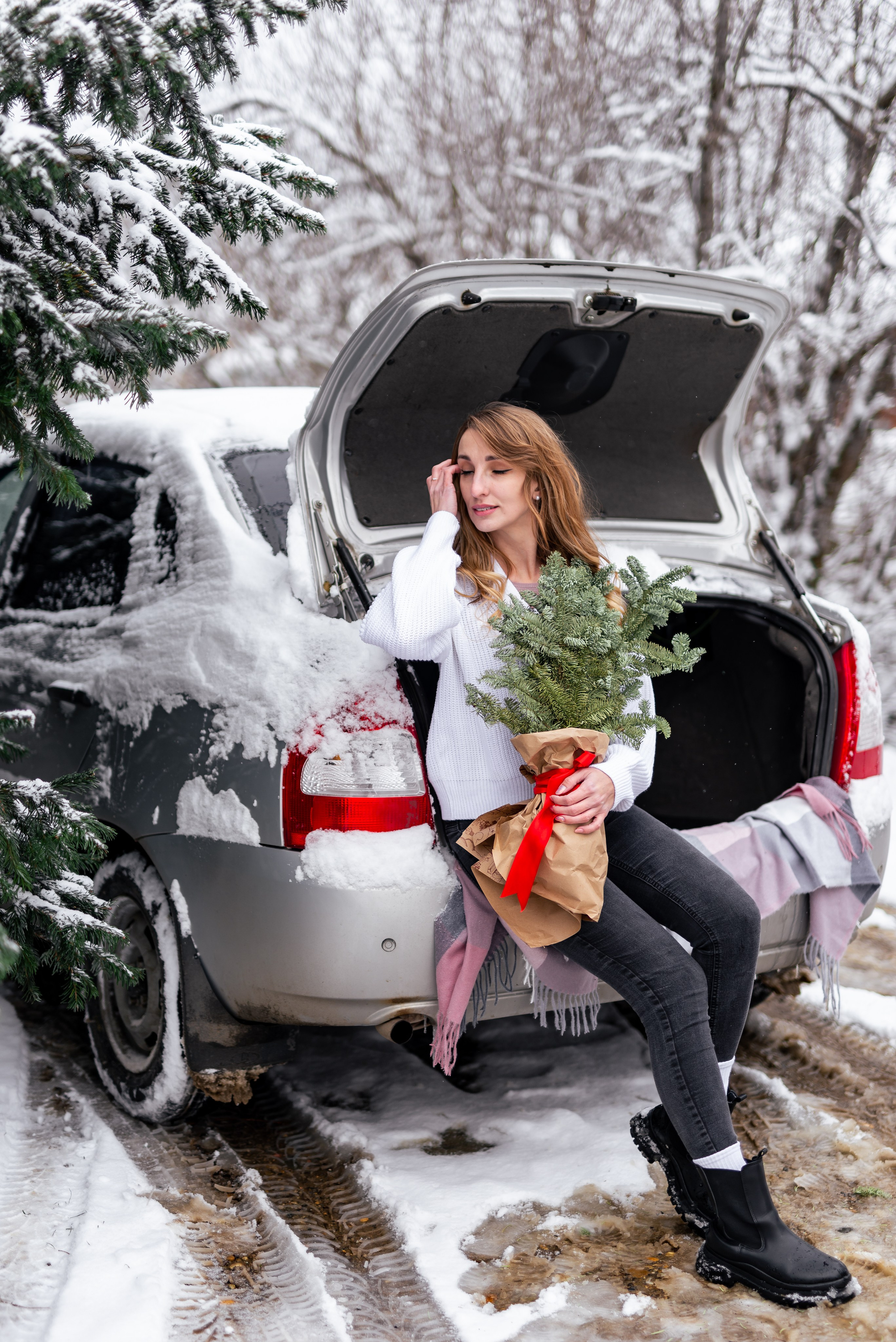 Новогодняя фотосессия в горячем ключе. Свадебный фотограф в Горячем Ключе Смирнова Дина