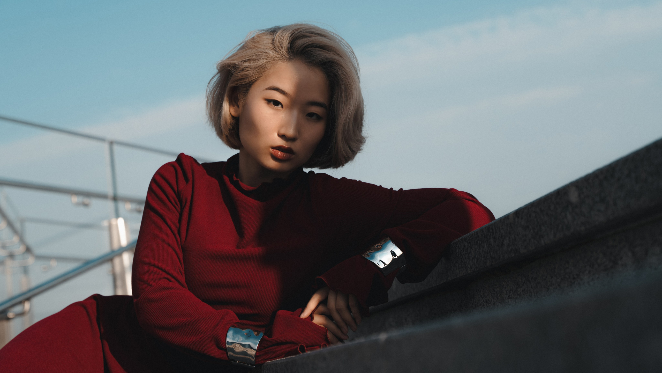 Ким Ирина. Лахта центр. Портретный фотограф в Санкт-Петербурге Дмитриева Наталия