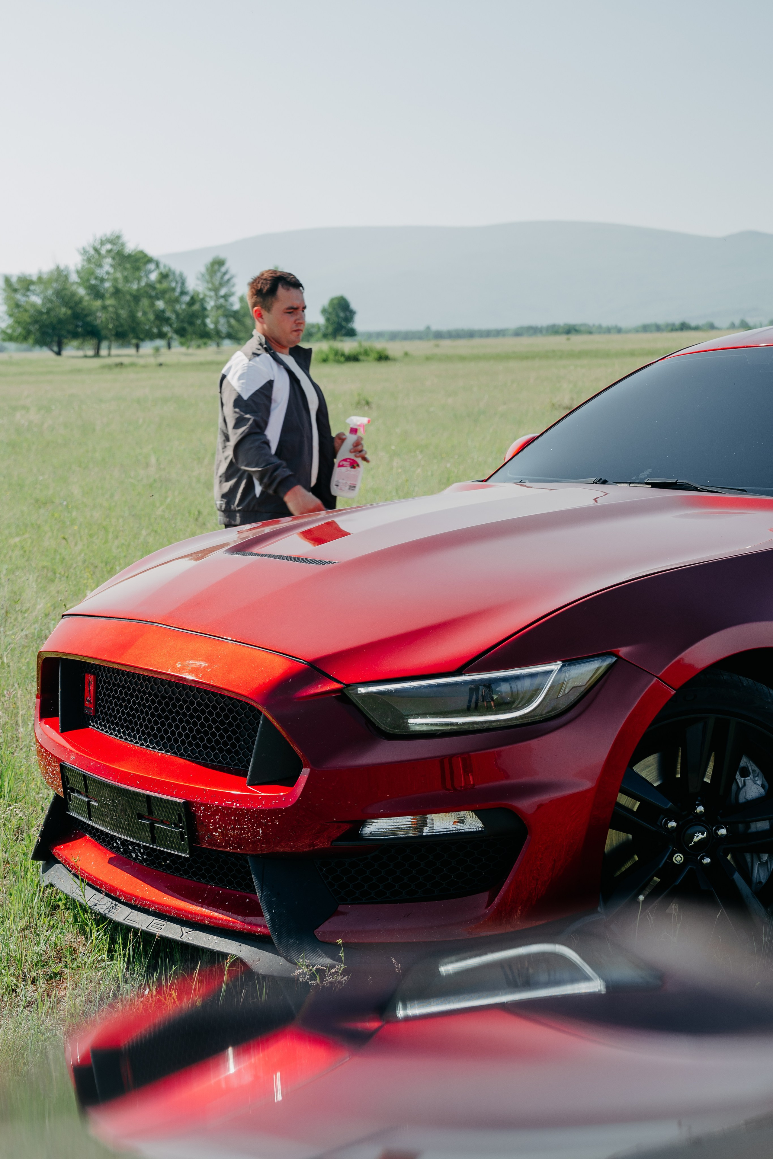 Ford Mustang. Фотограф, видеограф и пилот дрона на Байкале
