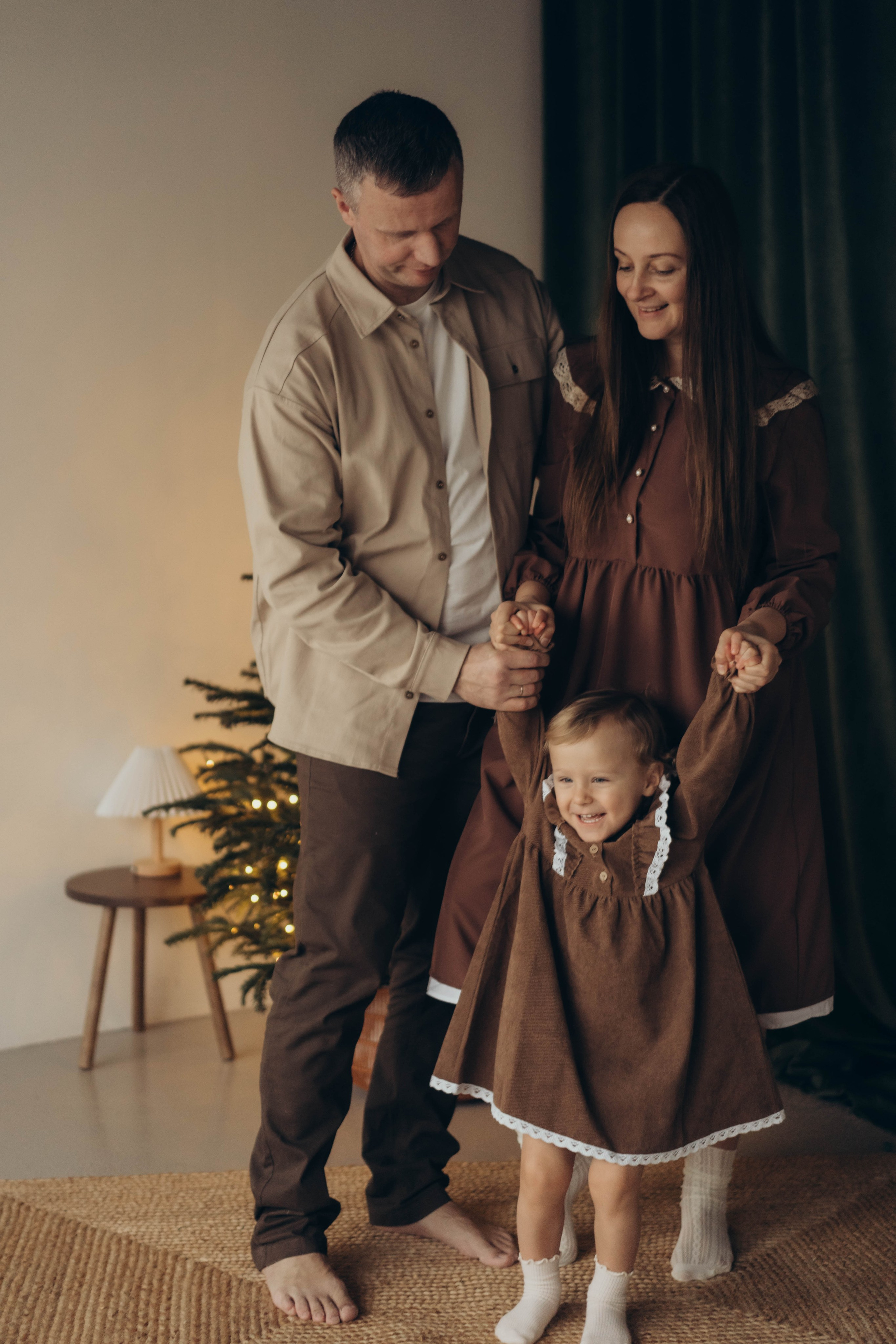 Екатерина, Николай и малышка Аня