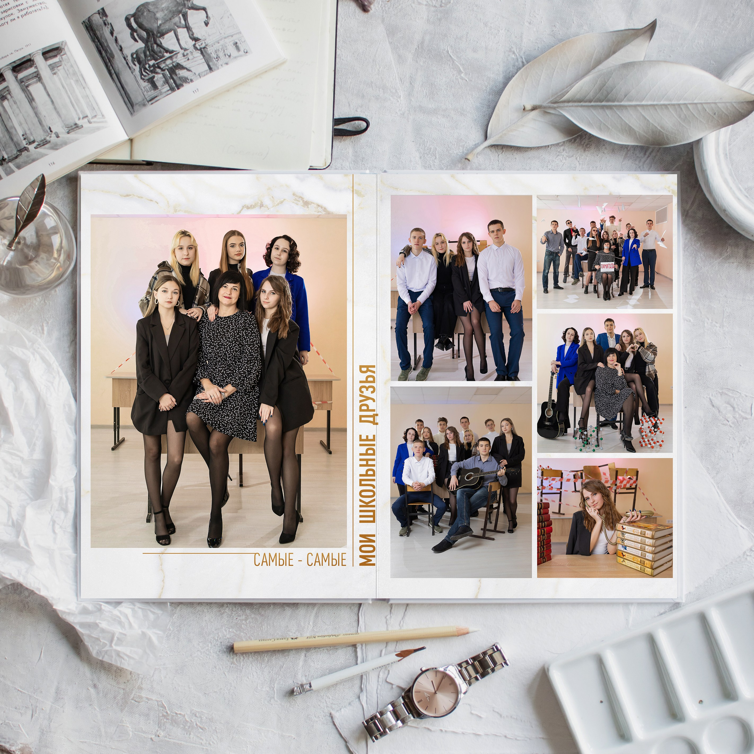 Индивидуальные альбомы. LiveBook39 — студия выпускных альбомов Светланы Микишаниной в Калининграде