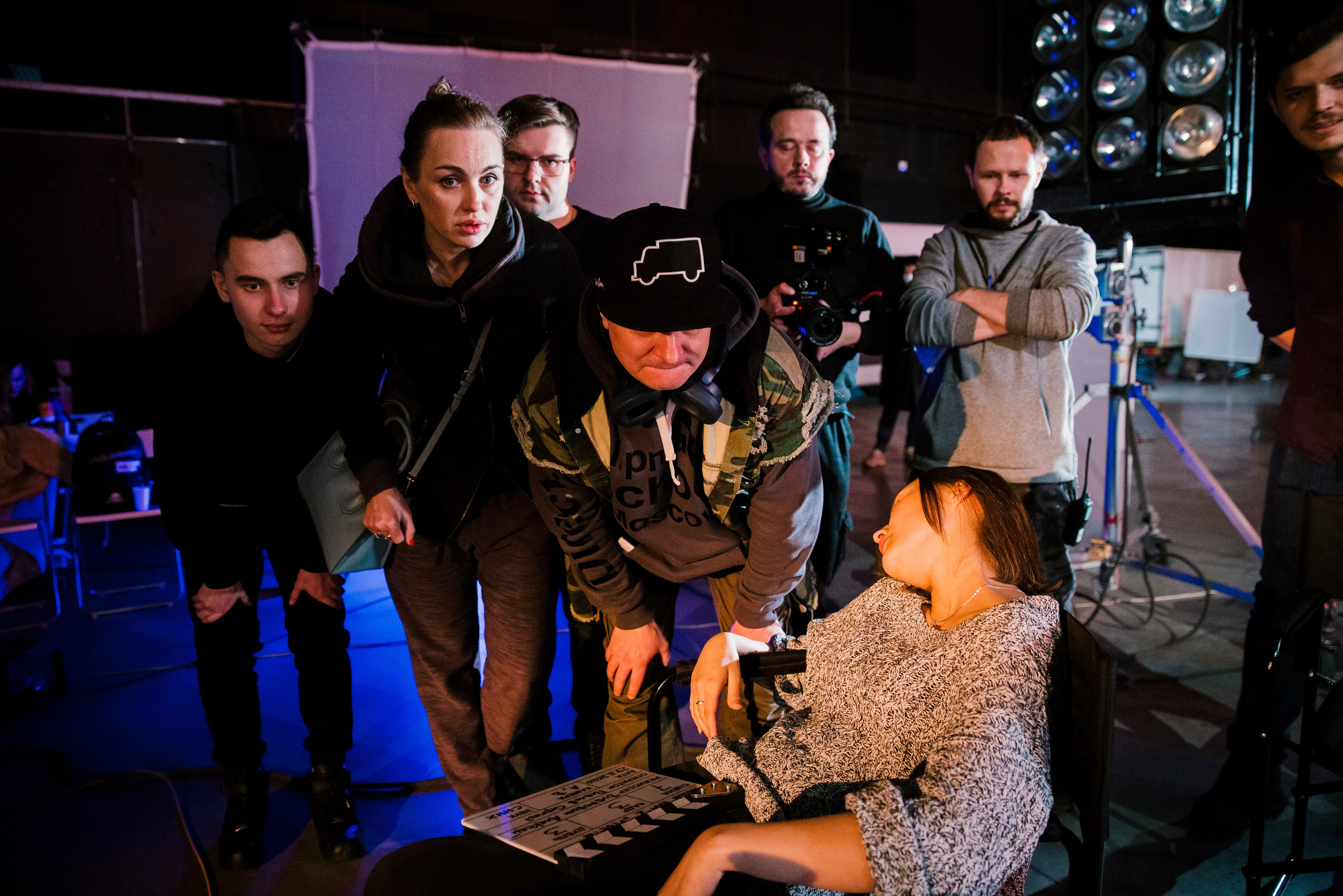 ФК Би-2 & Лиза Громова Мосфильм. Ольга Пилант. АРТ, бэкстейдж, свадебная и семейная фотография, городской портрет, интерьерная фотография