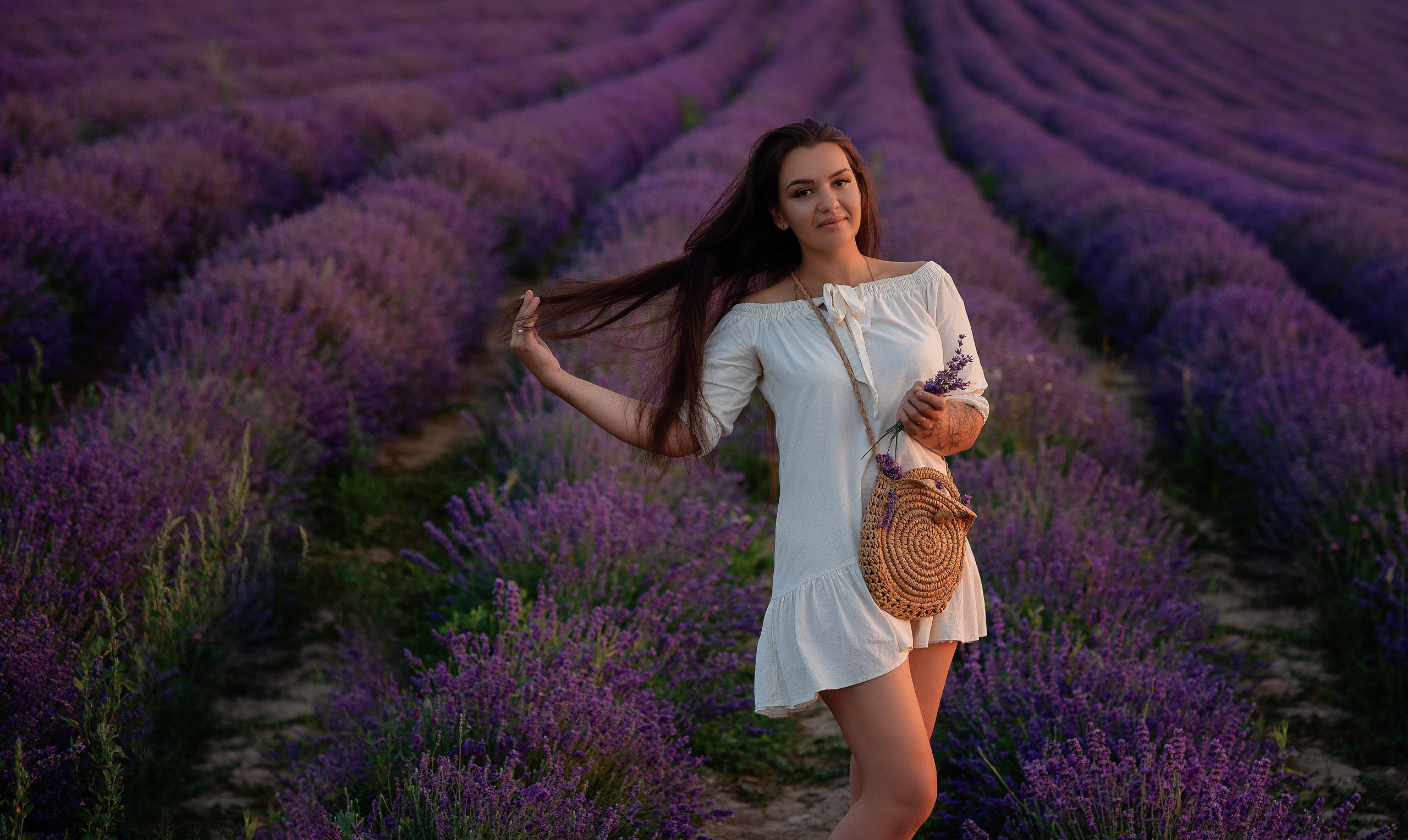 Фотосессия в лавандовом поле. Свадебный и семейный фотограф в Крыму Elena Gavrik