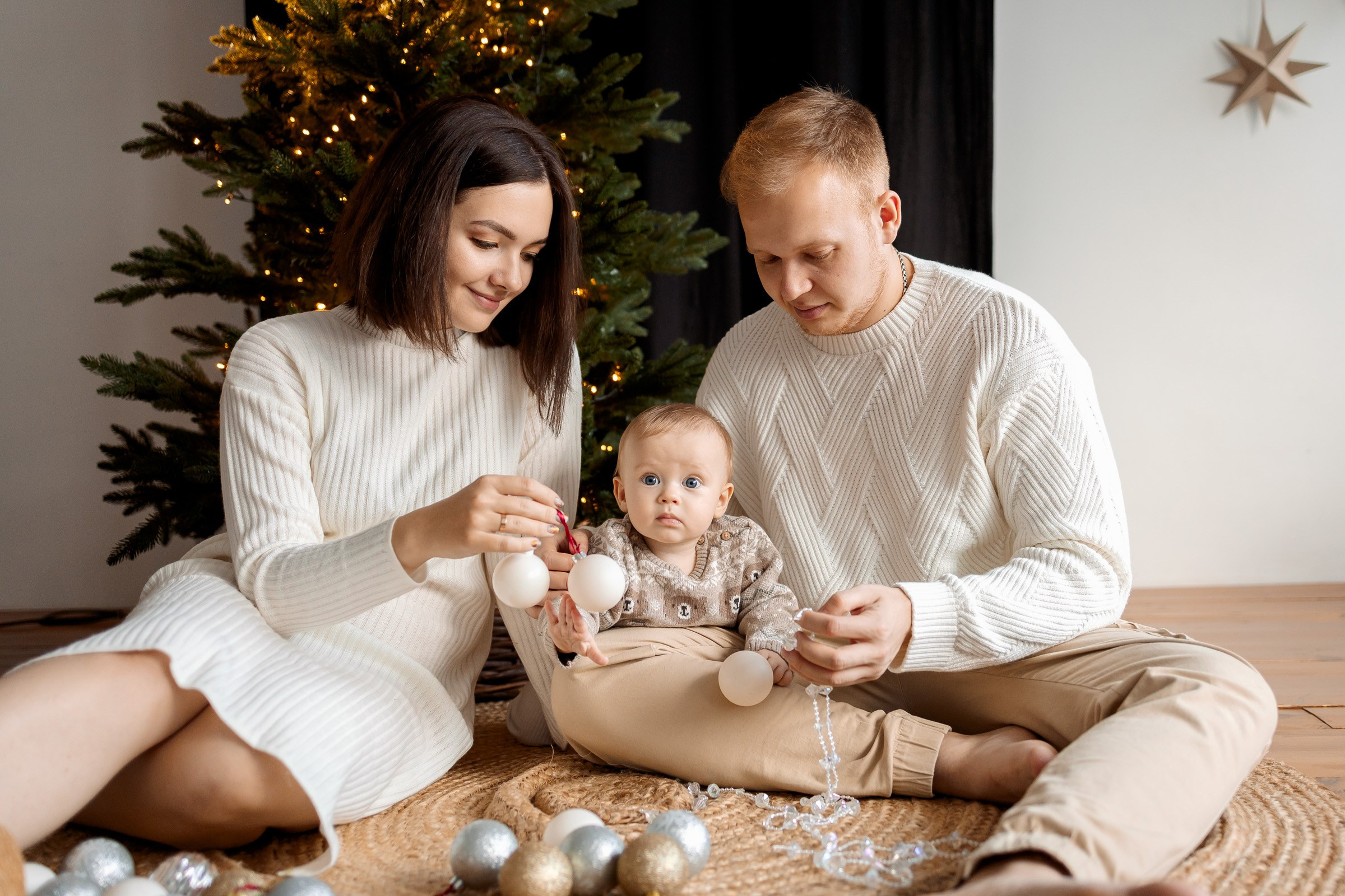 Новогодняя съемка. Семейный Фотограф в Москве Евгения Симоненко