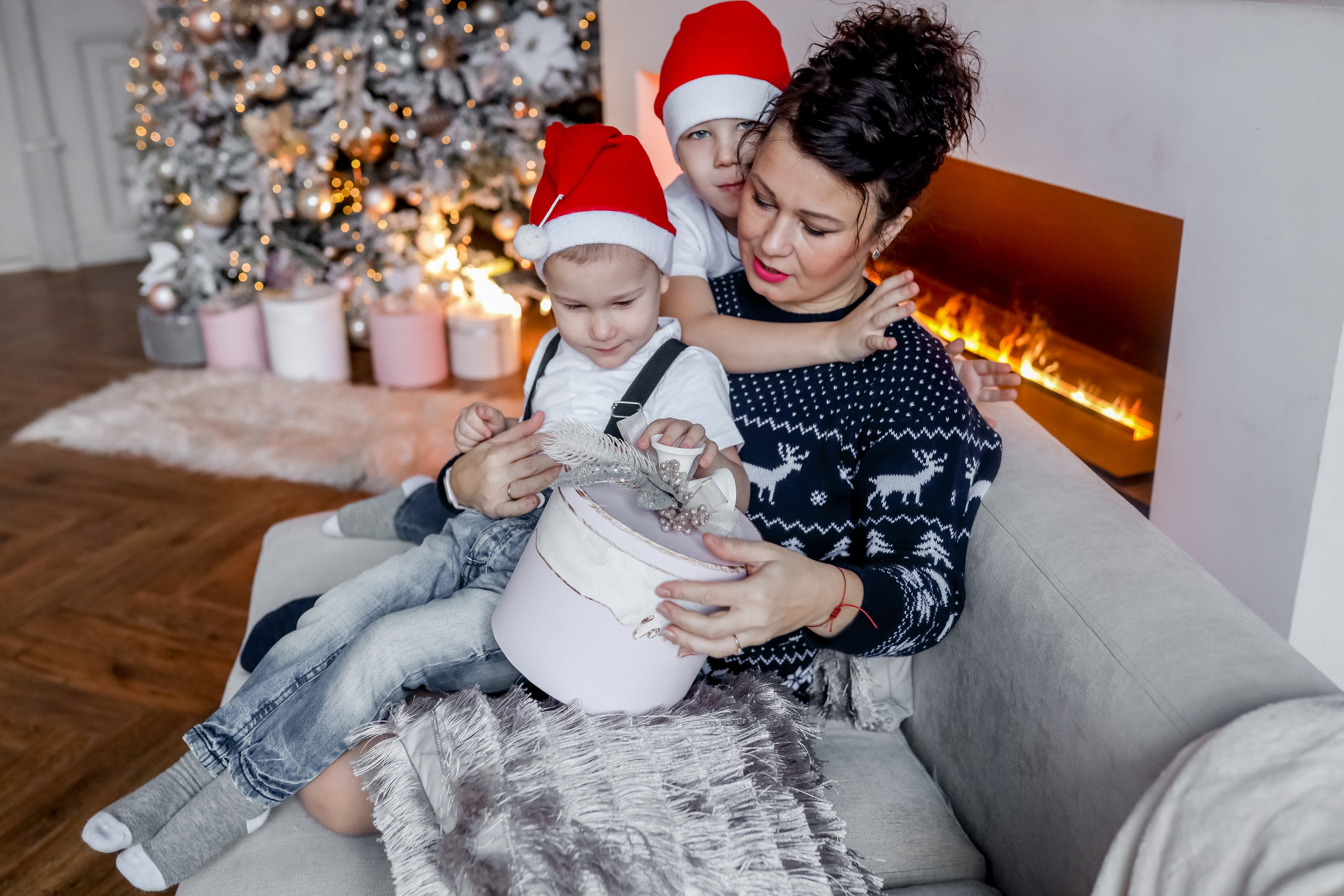 новый год, съёмка, фотосъёмка, фотограф питер, семейный фотограф, новогодние фото, фото в студии, 