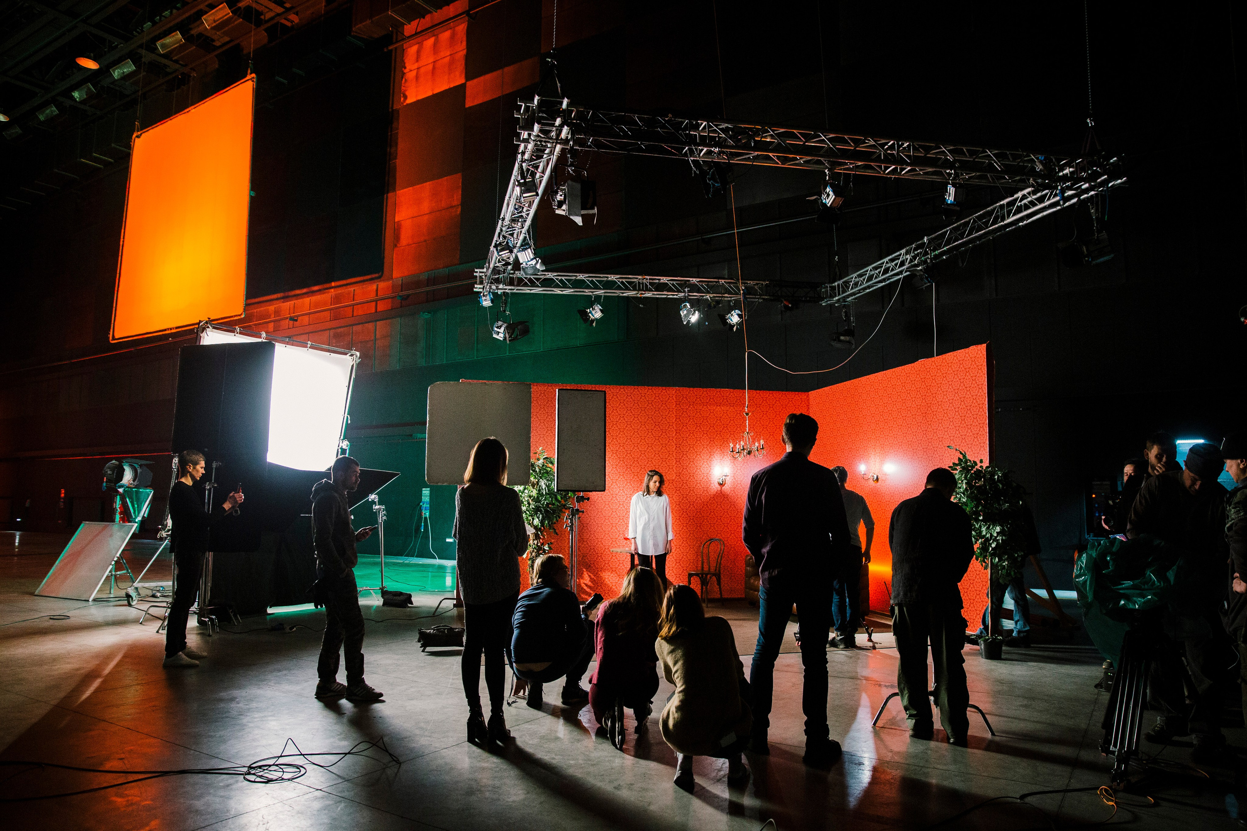 ФК Би-2 & Лиза Громова Мосфильм. Ольга Пилант. АРТ, бэкстейдж, свадебная и семейная фотография, городской портрет, интерьерная фотография