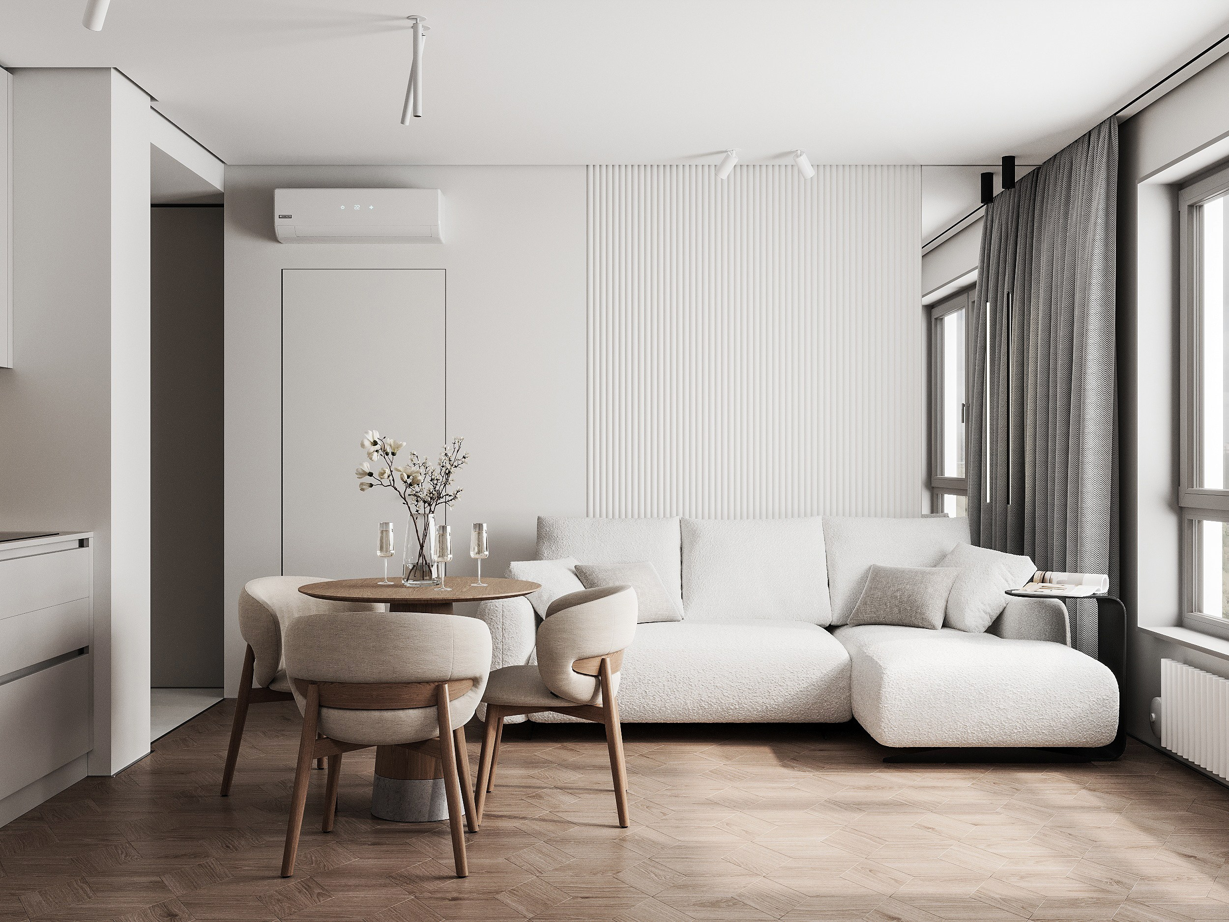 ЖК Крондштатский | 40.5 m² | 2025. 3D Визуализатор Великородная Виктория