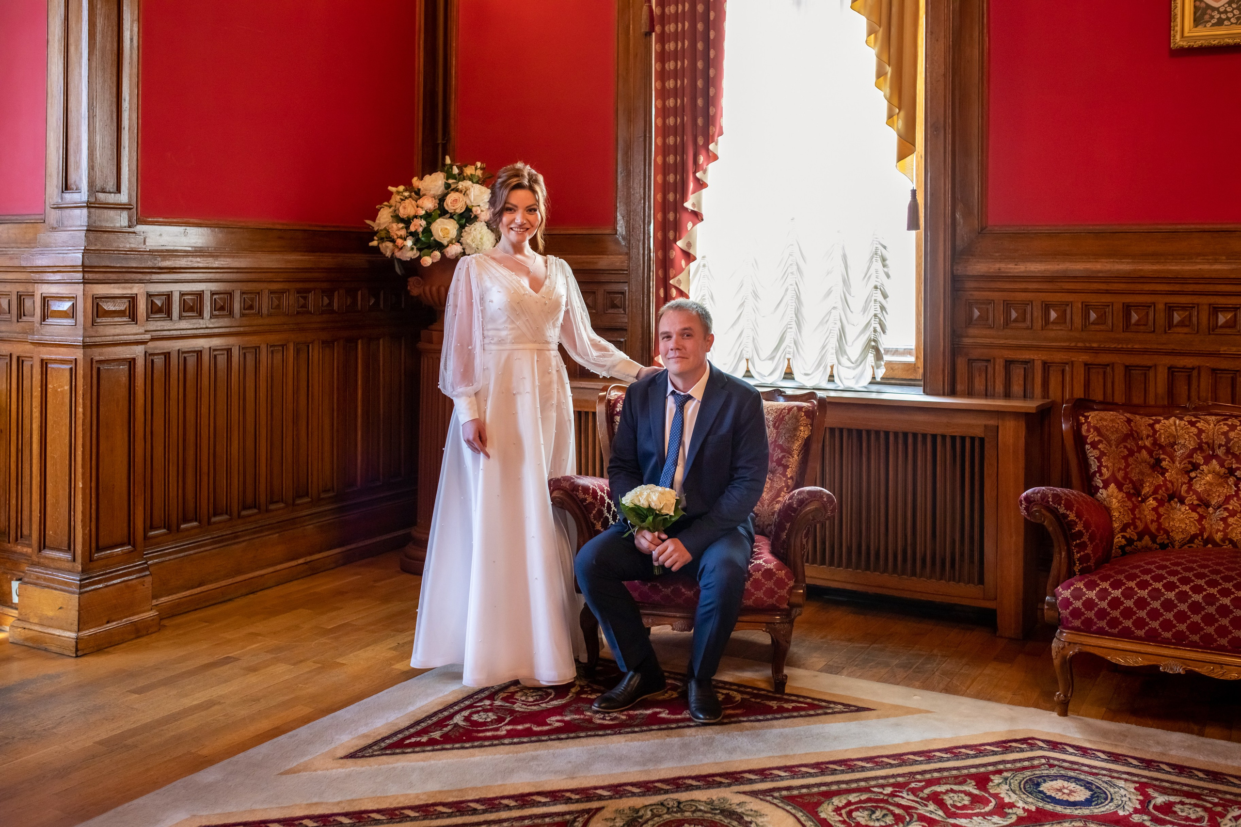Татьяна и Роман. Регистрация брака во Дворце бракосочения № 2 и прогулка. Свадебный и семейный фотограф в Санкт-Петербурге и Сестрорецке