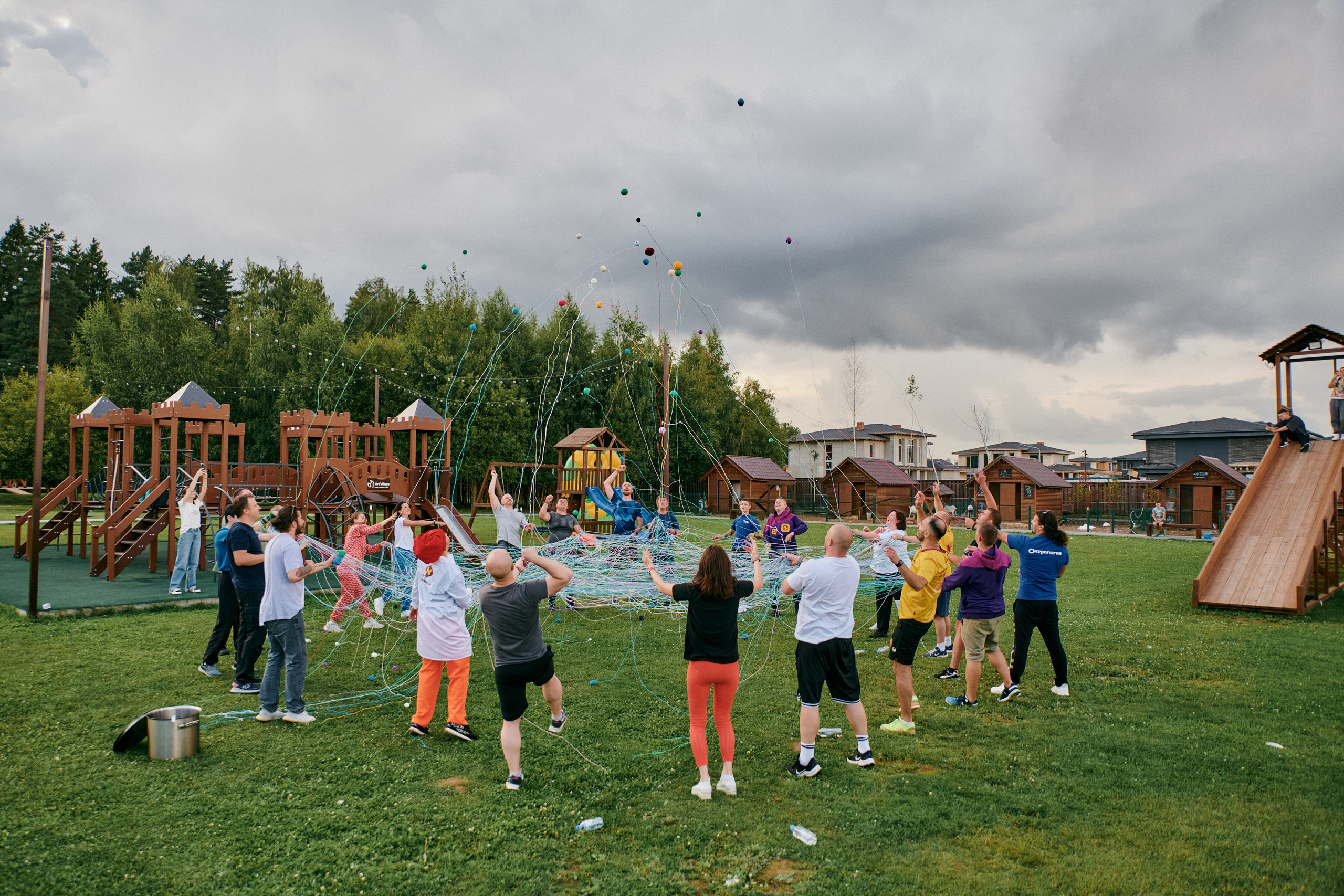 Тимбилдинг. Останкино. ФОТОГРАФ Кристина Павлова | МОСКВА
