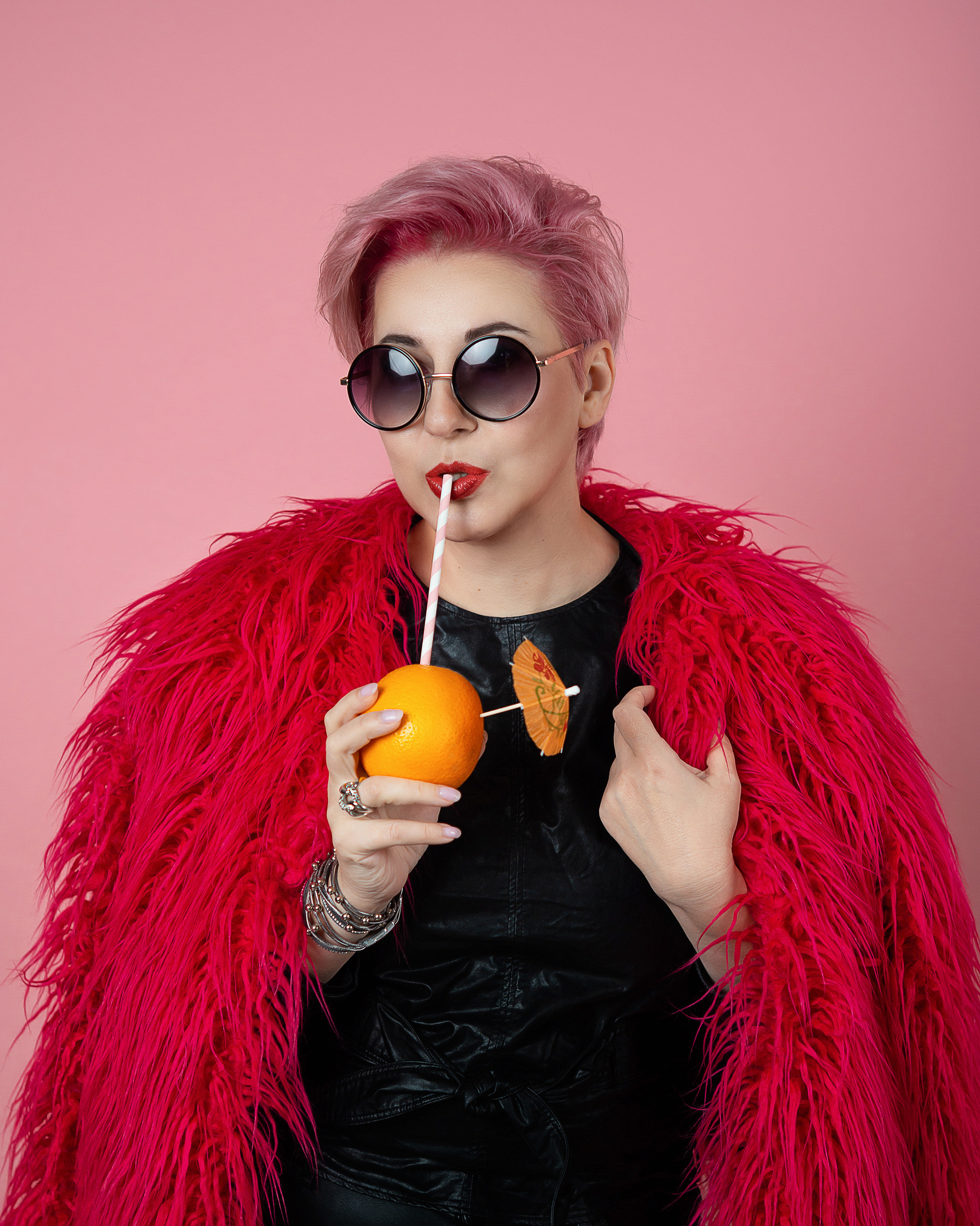 Lady in Red. Svetlana Lapina, portrait photographer, San Francisco
