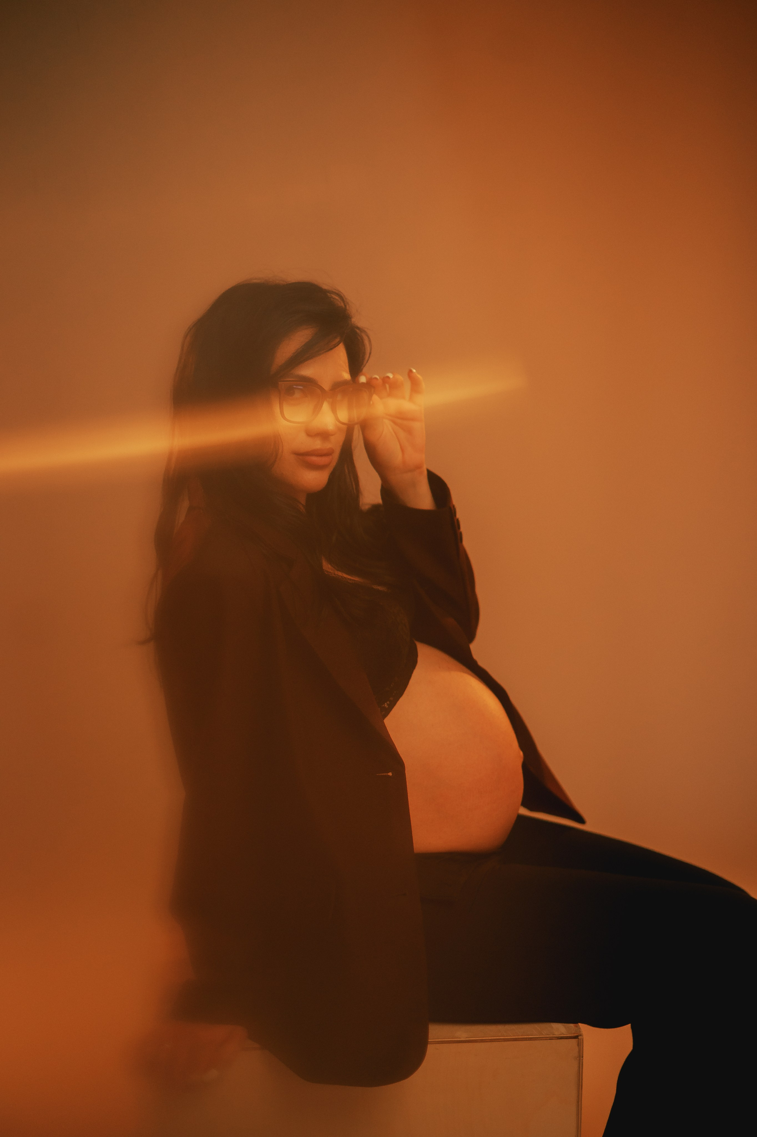 Танюша в студии. Фотограф Котова Валентина