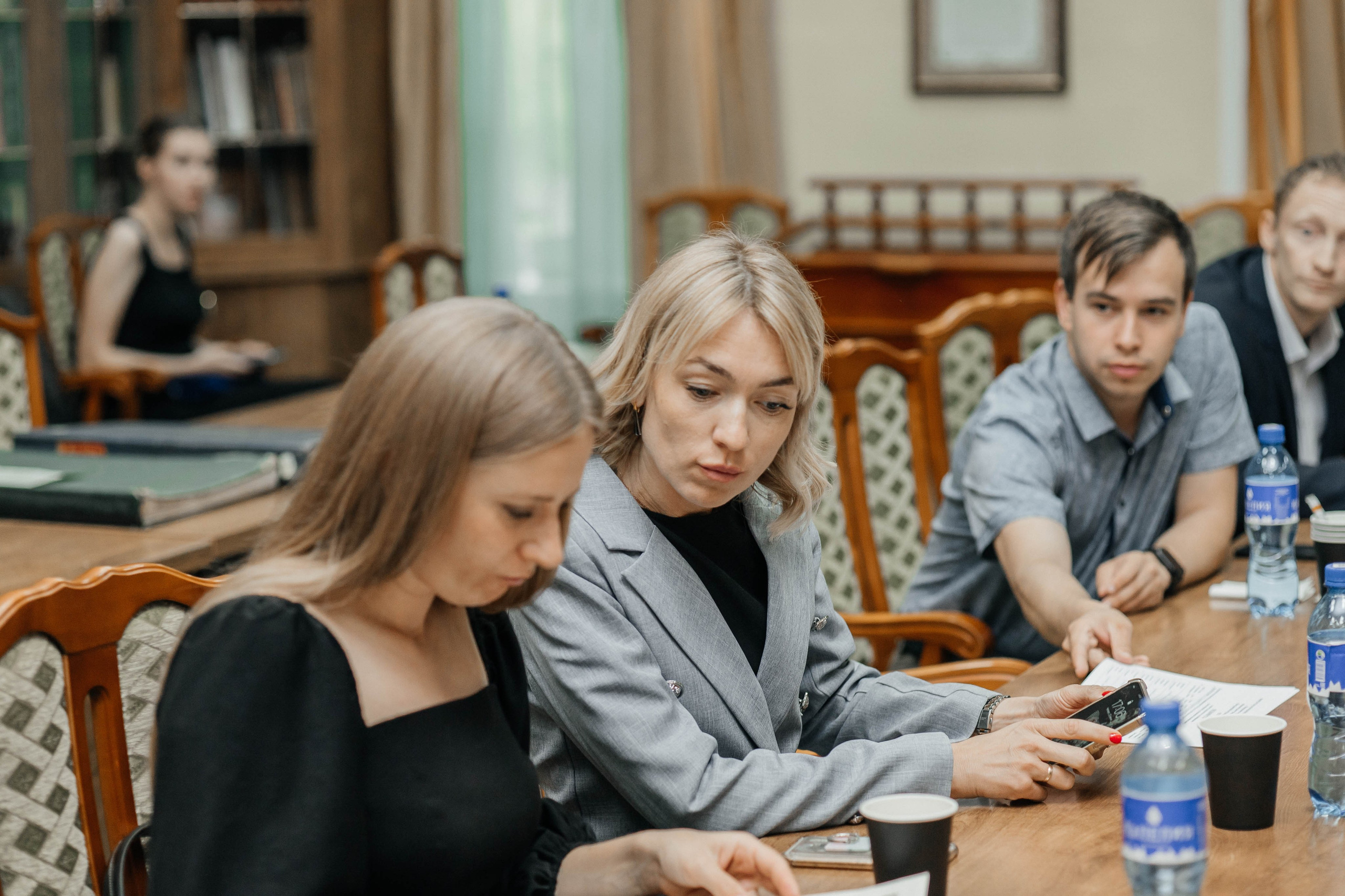 Награждение шахматной федерации