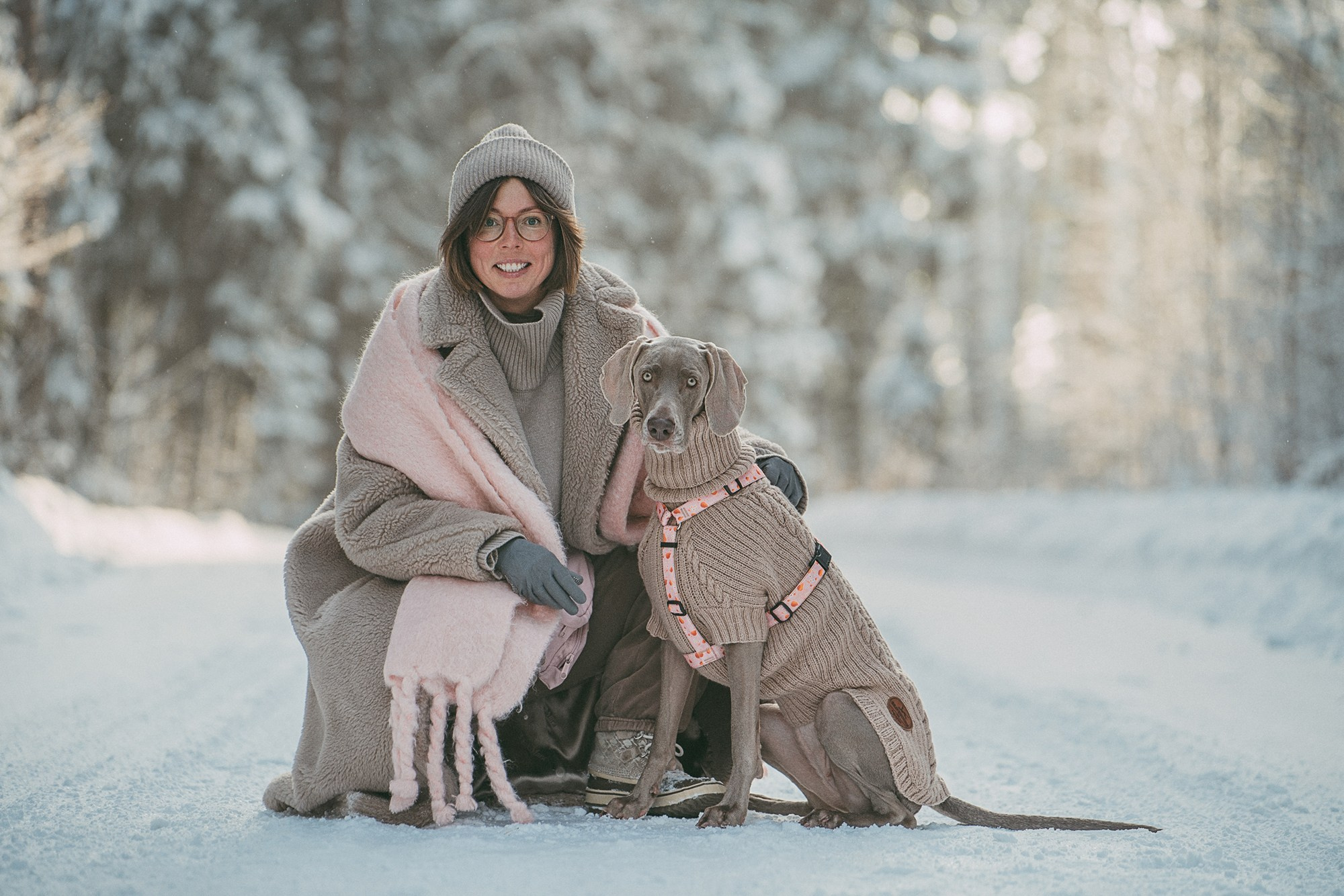 Лена и Фанни. Фотограф анималист в Москве и Санкт-Петербурге Свиридова Анна