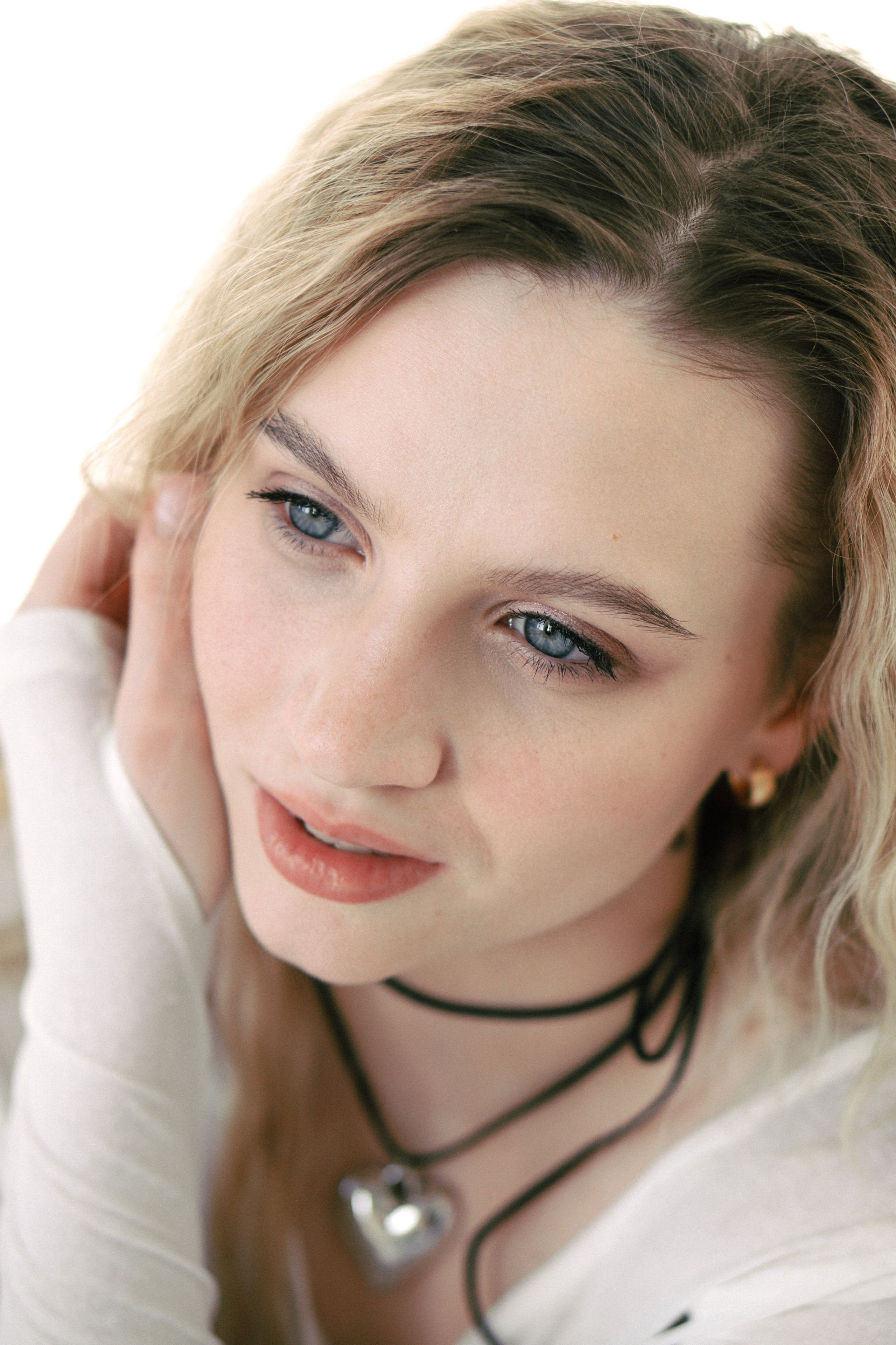 Персональная женская фотосессия в студии. Фотограф Москва