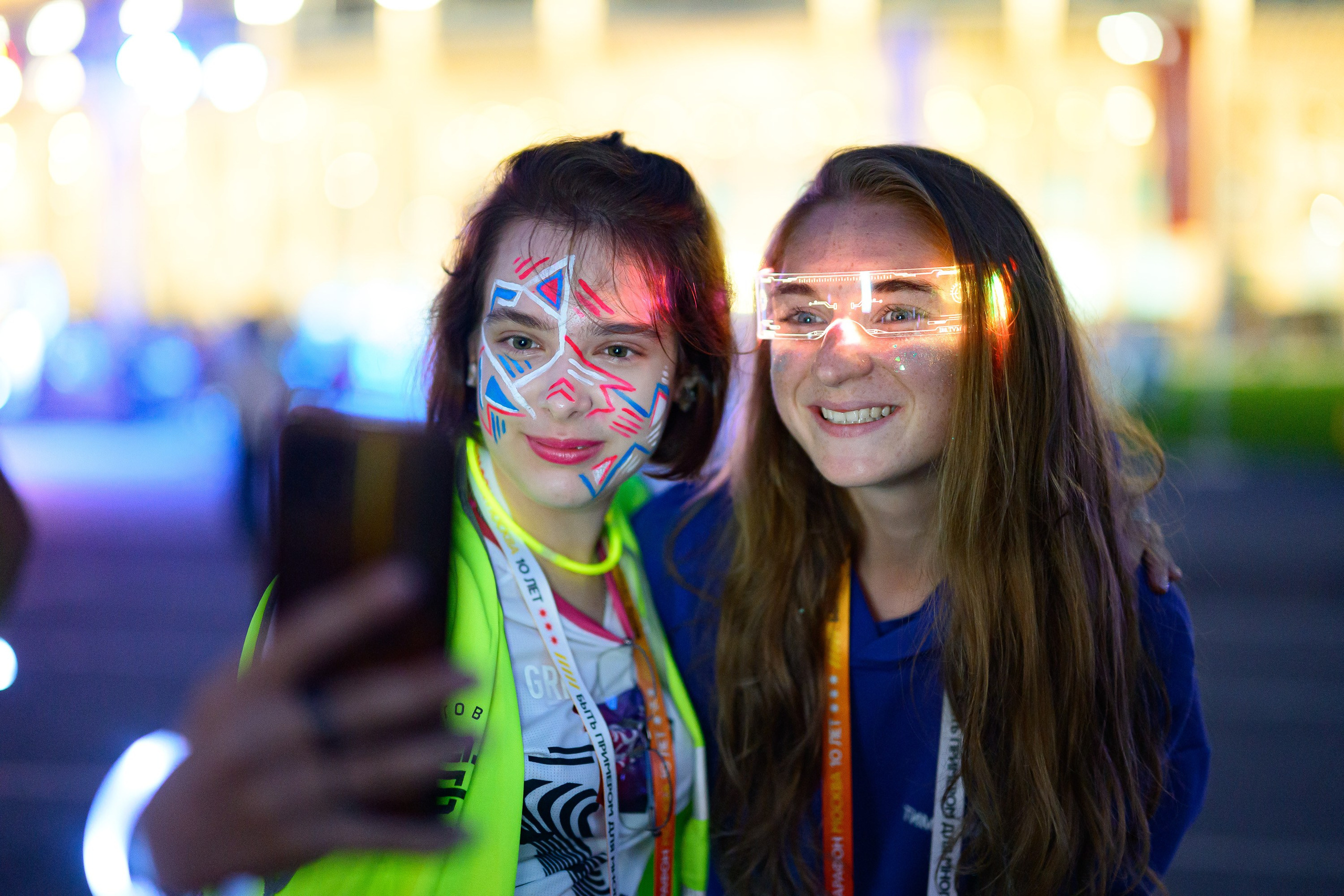 Ночной забег 2024. Репортажный фотограф Сергей Квартальнов