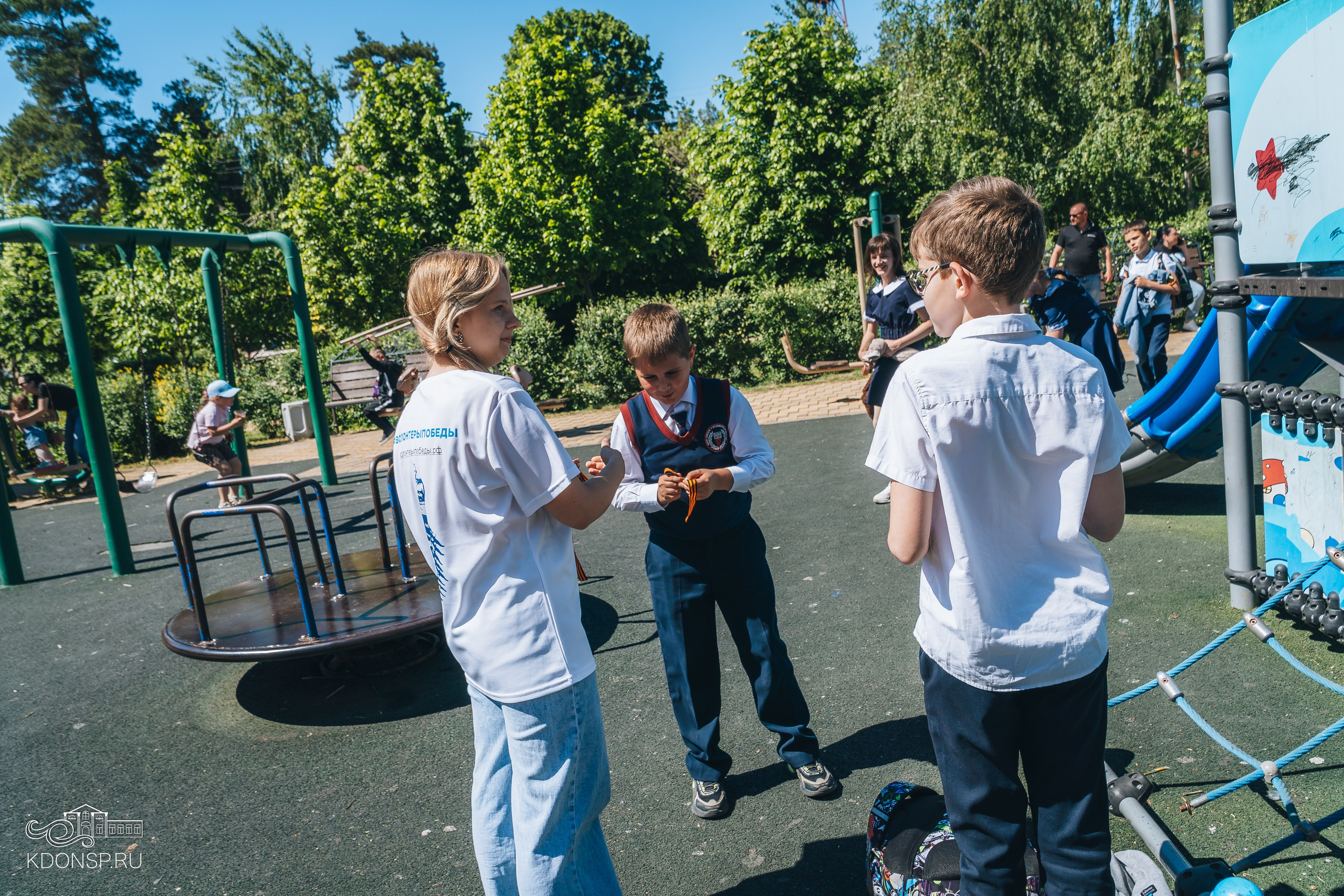 «Георгиевская ленточка». Новотитаровский Дом культуры