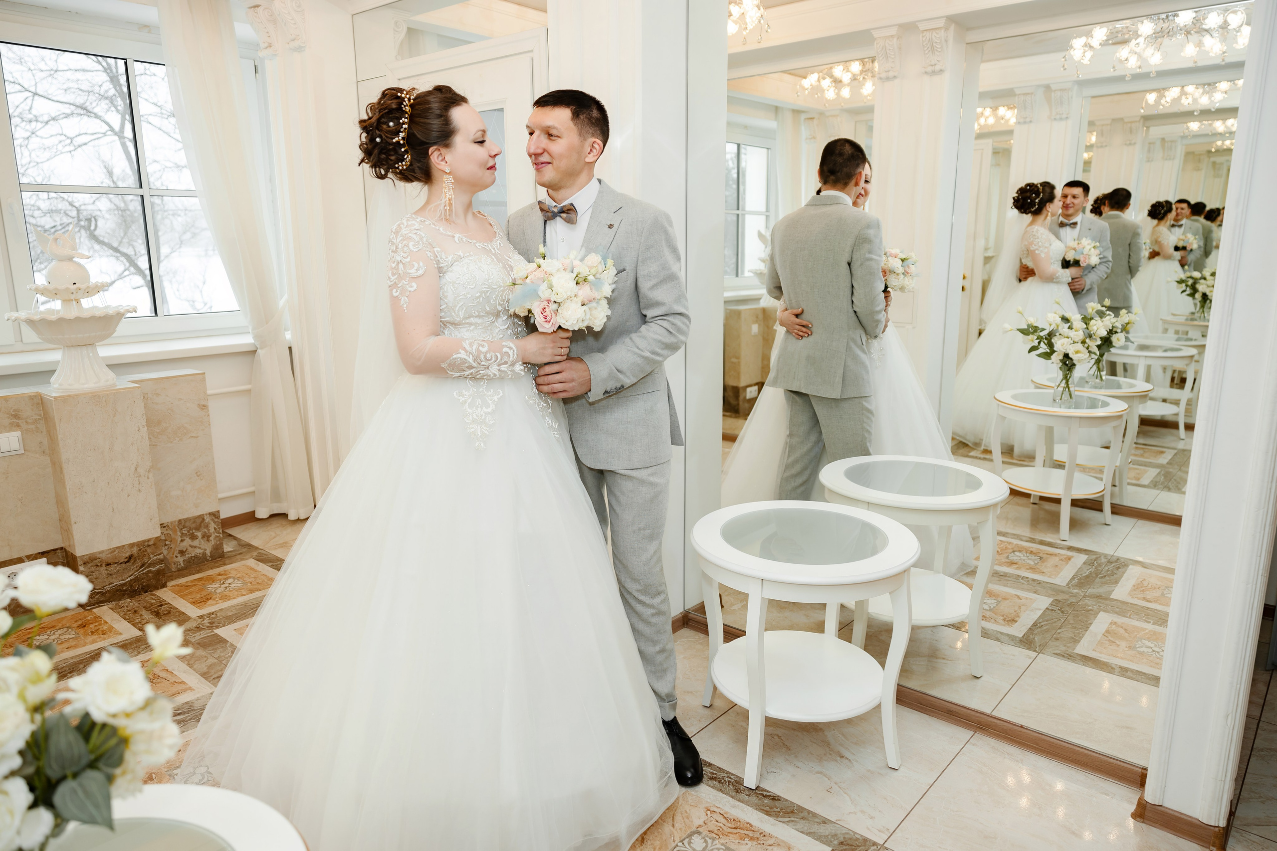 Зимняя свадьба Петергоф. Фотограф в Санкт-Петербурге Знаменская Ирина