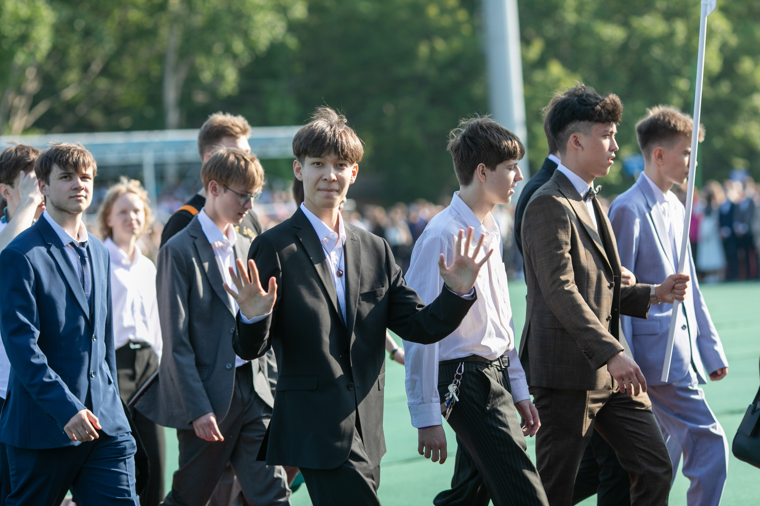 Городской выпускной в парке. Школьный и детский фотограф в Южно-Сахалинске Анастасия Лескова