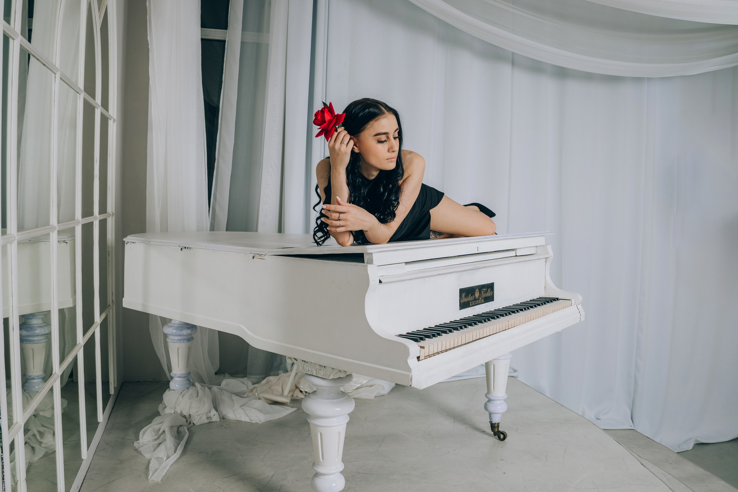 Зал с роялем. Фотограф Александра Кузуб Санкт-Петербург