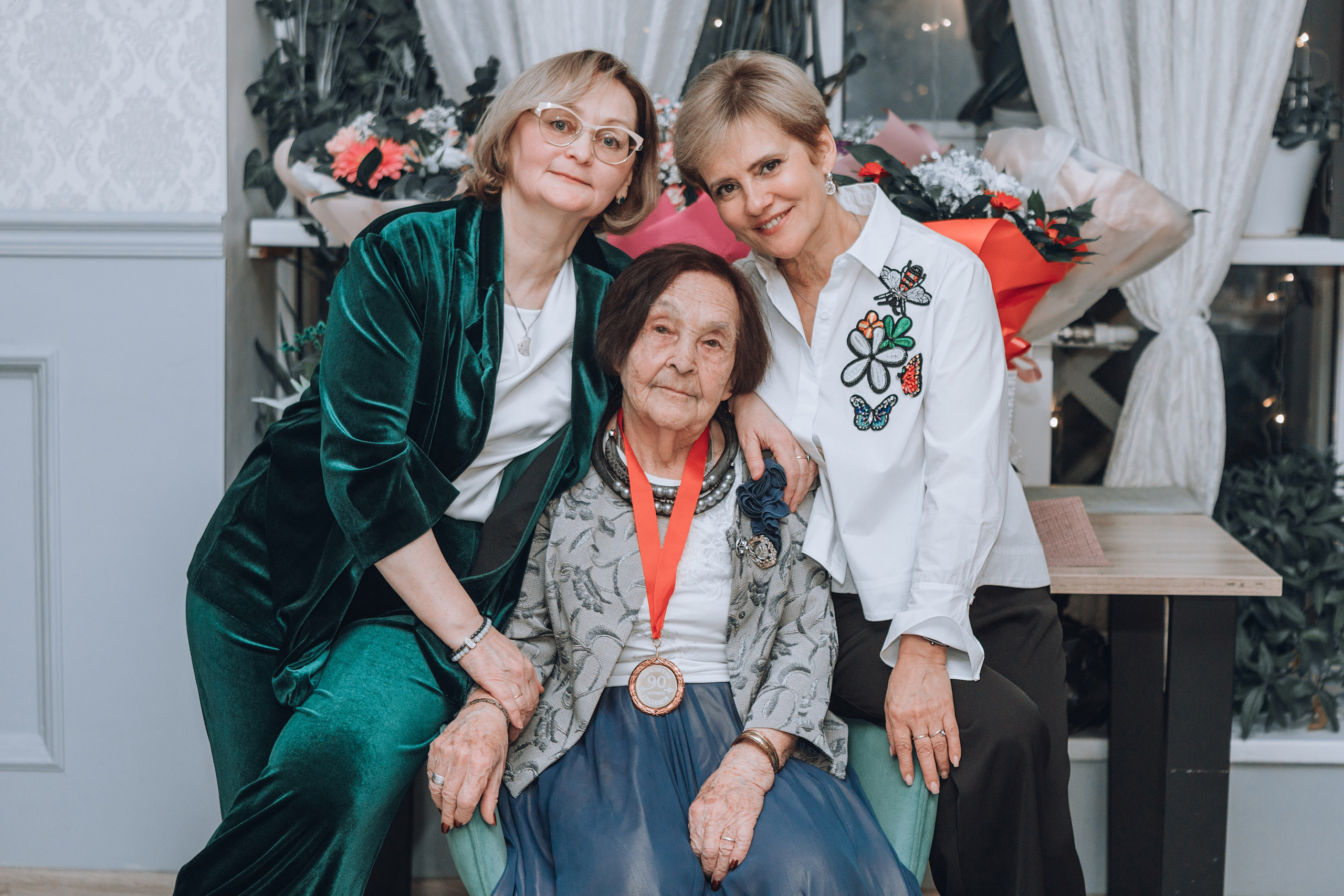 90-летний юбилей Сары Вагаповны. Фотограф в Санкт — Петербурге Анна Конофало