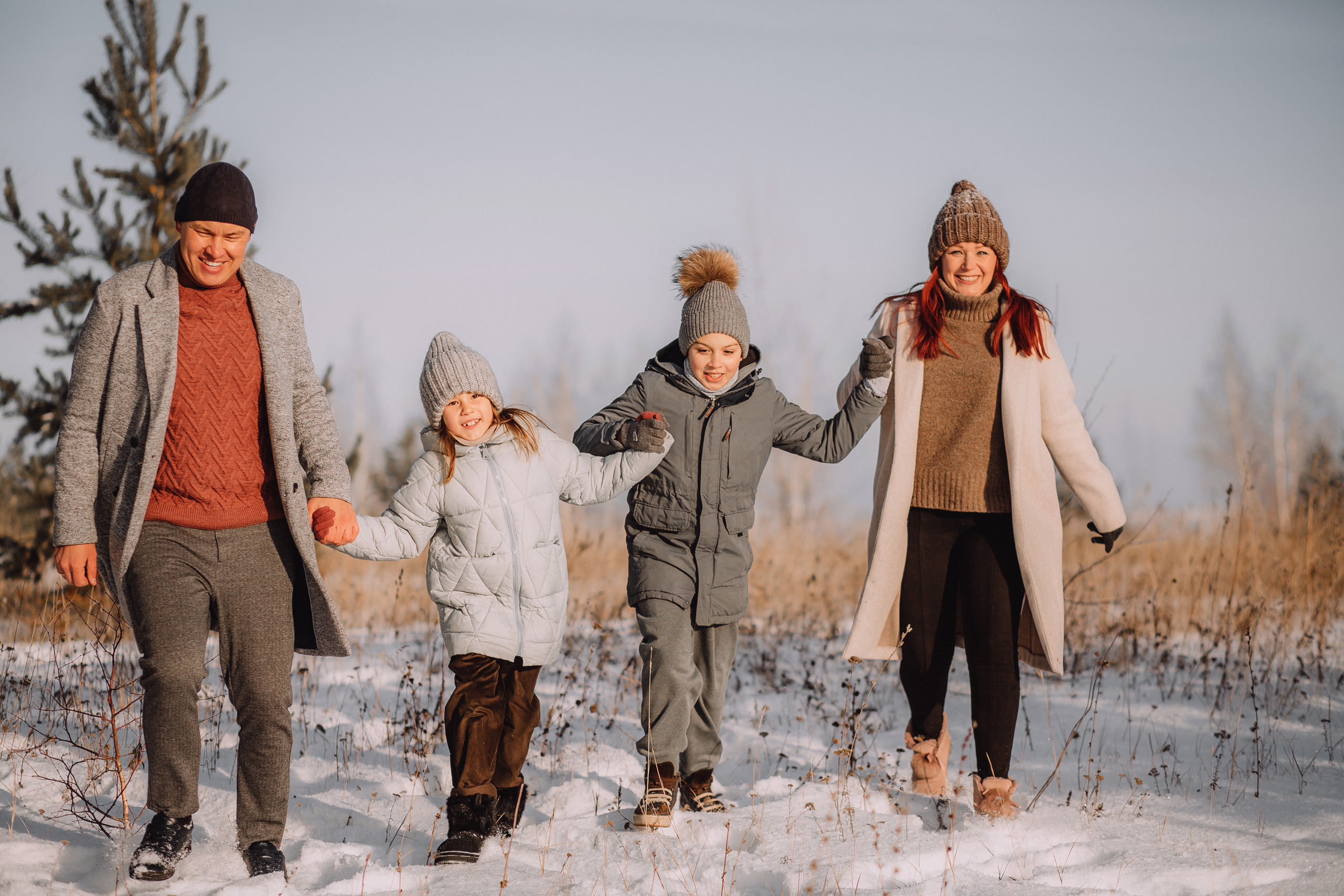 Зимняя семейная сказка. Фотограф в Кумертау Уфа Мелеуз Салават Александра Сапрыкина