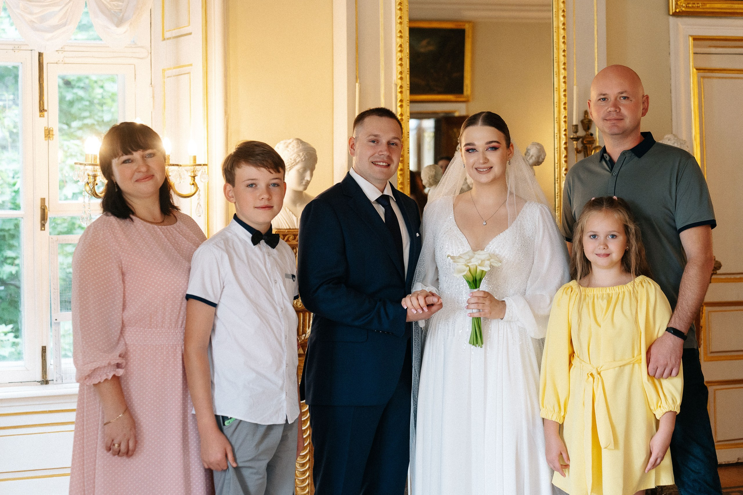 Свадебная фотосессия в Кусково и роспись в Итальянском дворике