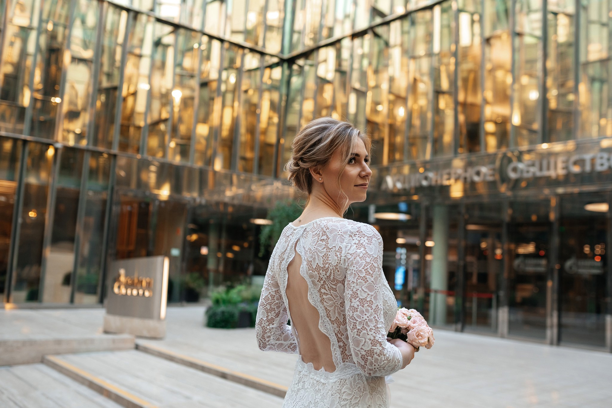 Свадебная фотосессия, Зеркальный дворик