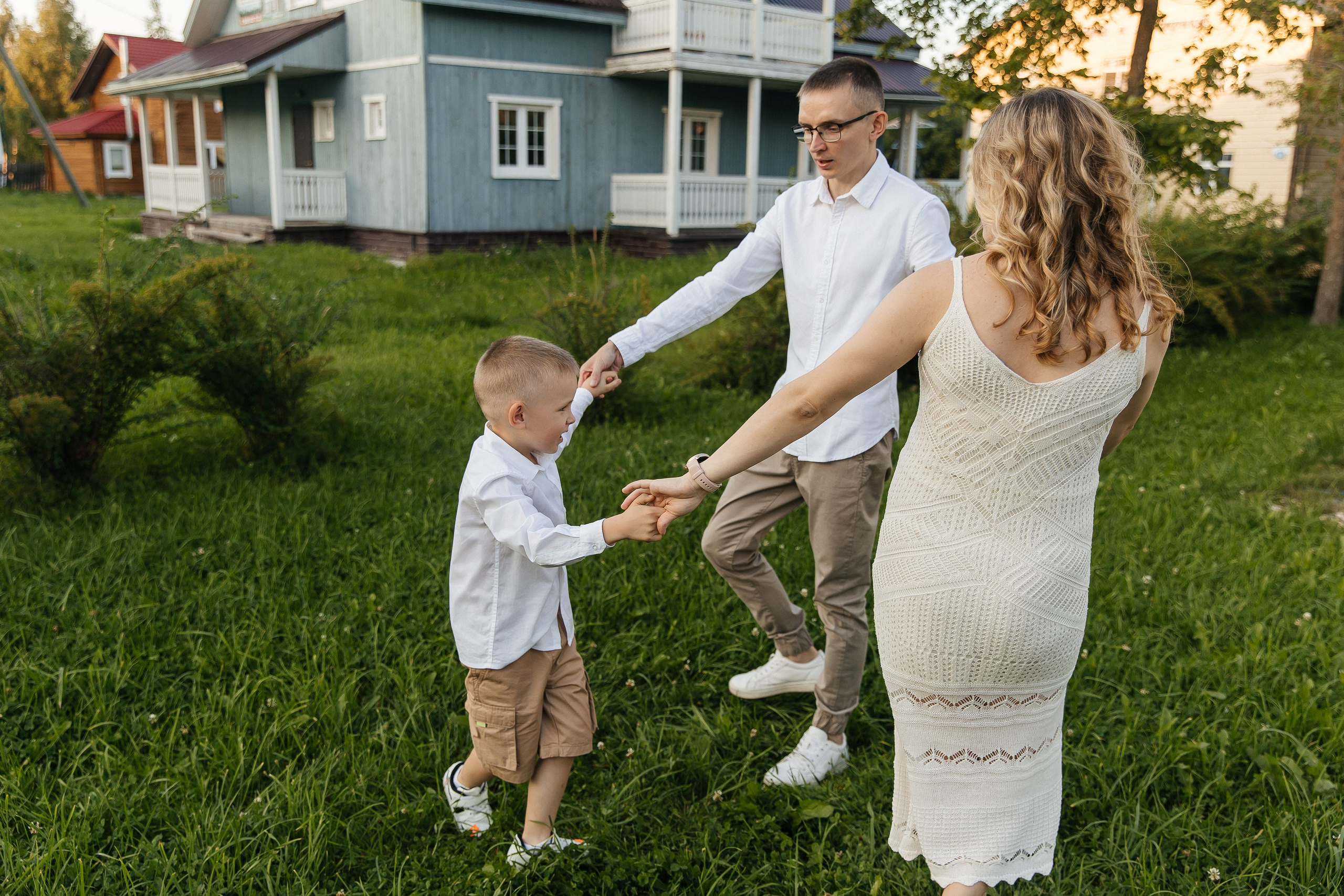 Игорь, Марина и Арсений. Свадебный и семейный фотограф в Вологде Екатерина Назарина