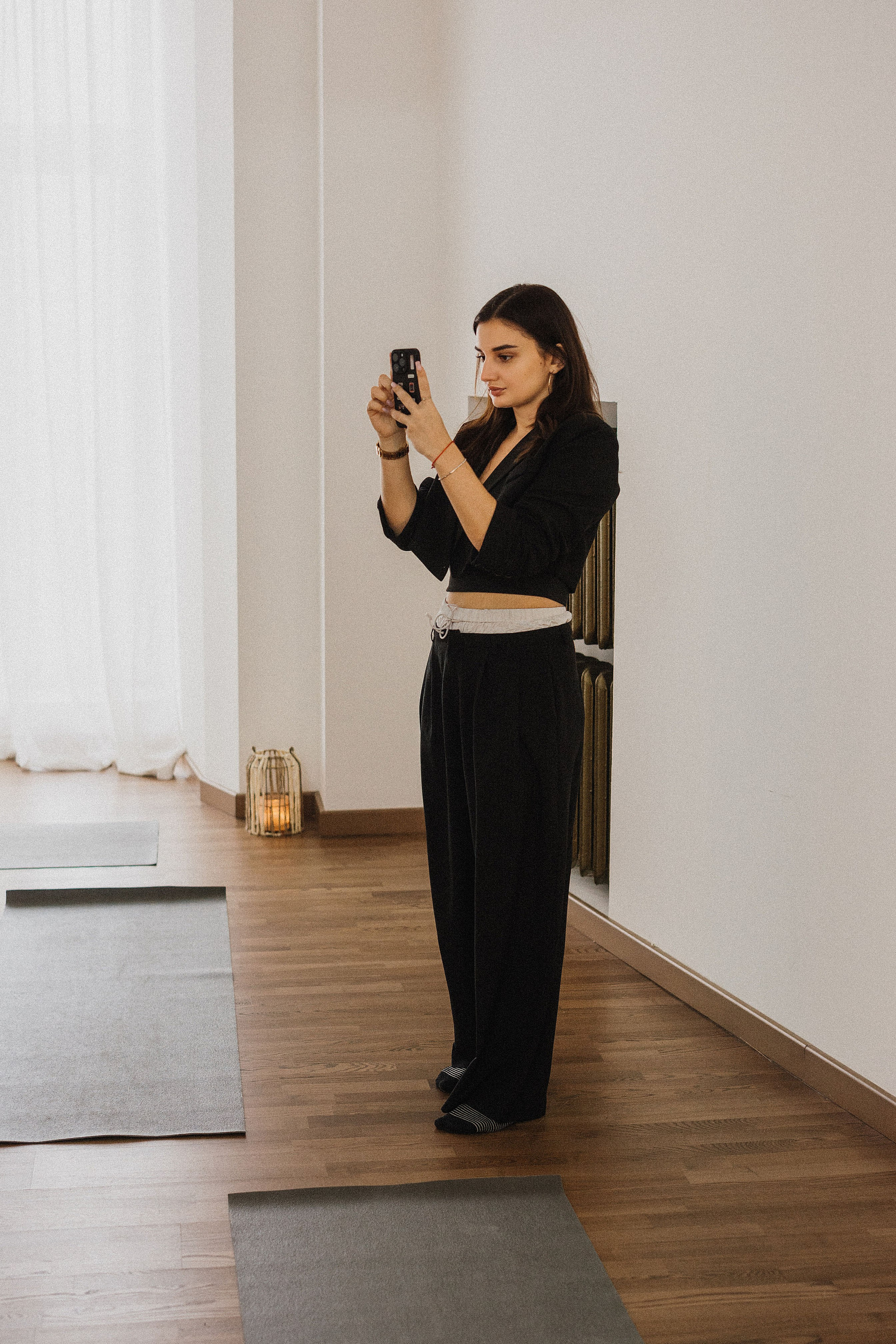 Йога на Патриках. Фотограф в Москве Ангелина Ким