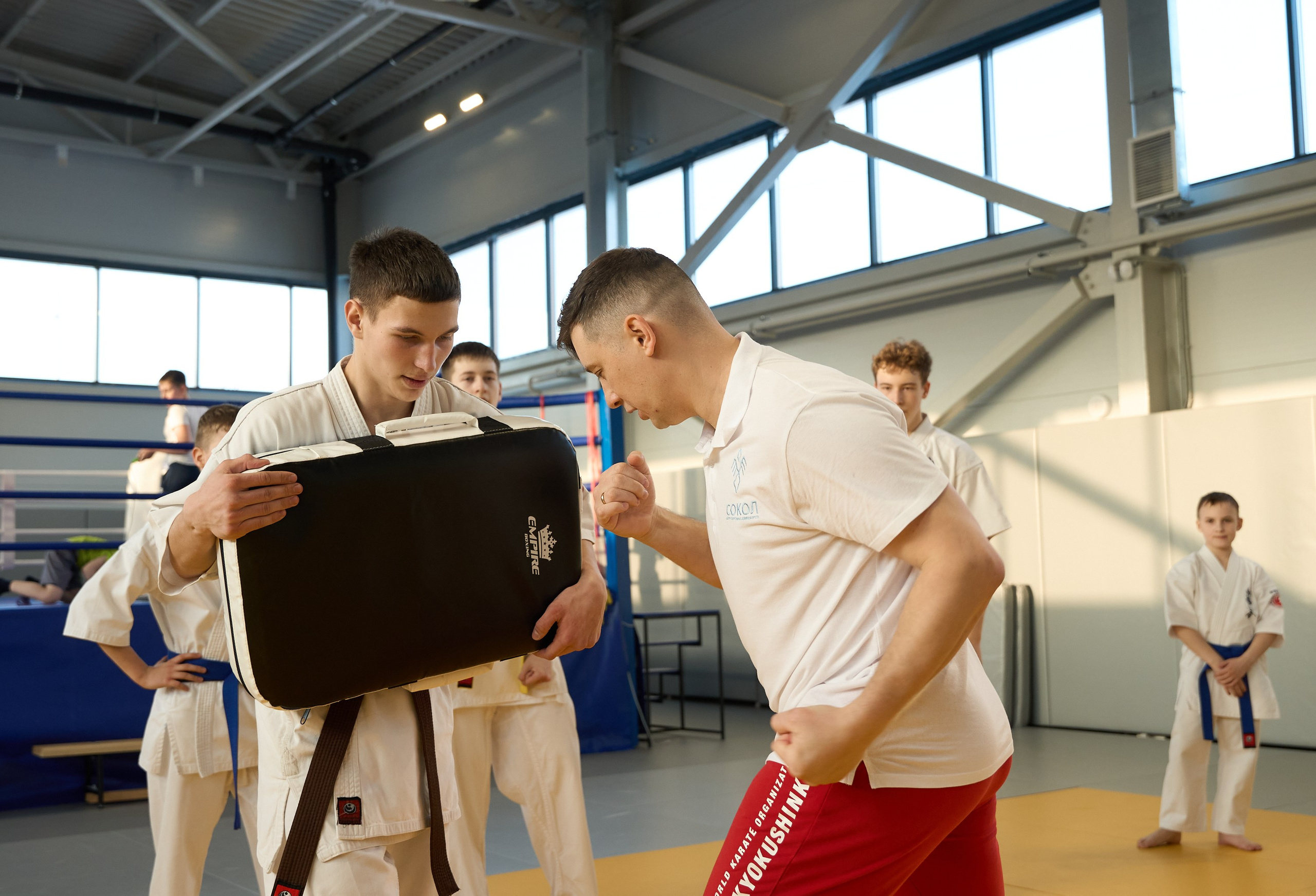 Открытие центров спортивных единоборств «Сокол» Красноярск/Дивногорск. Александр Сазонов Красноярск