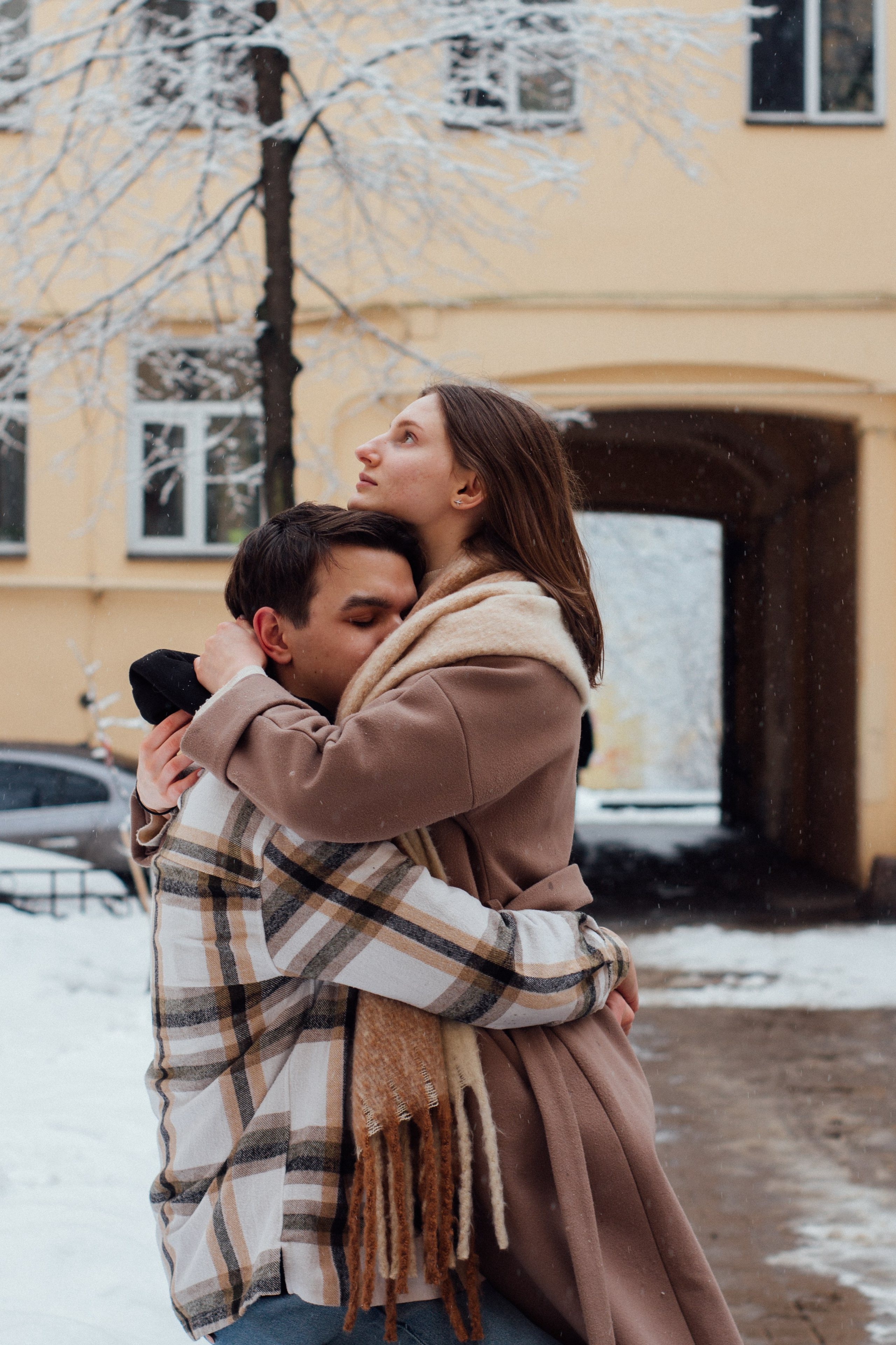 Зимний Петербург. Алина Арбузова. Портретный фотограф в Санкт-Петербурге