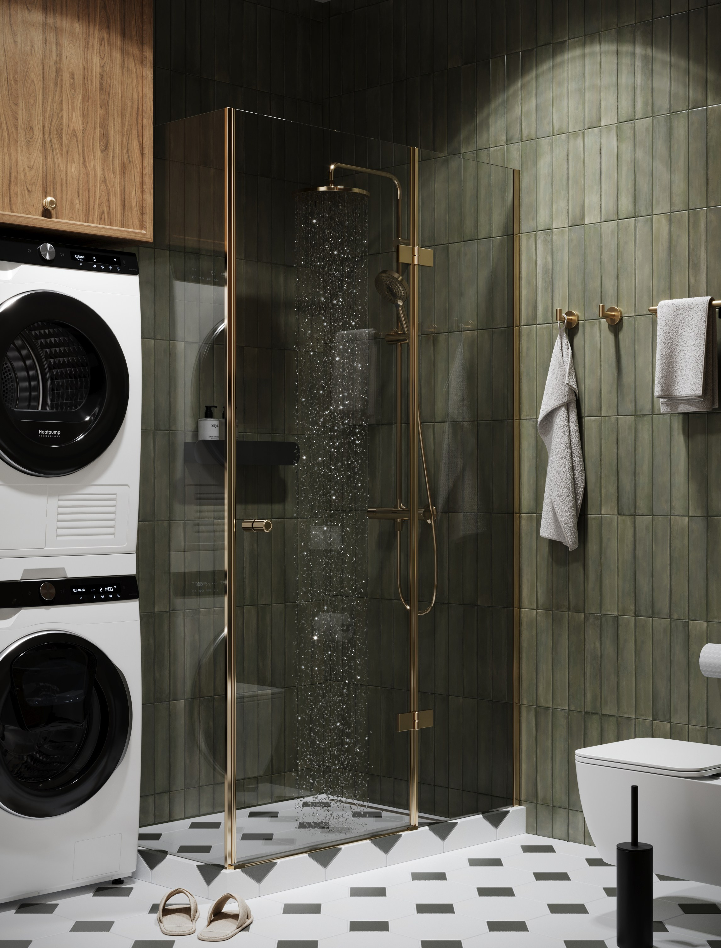 3Д визуализация квартиры ЖК Достижение 24 m². Заказать 3Д визуализацию интерьеров — Дарья Веденёва