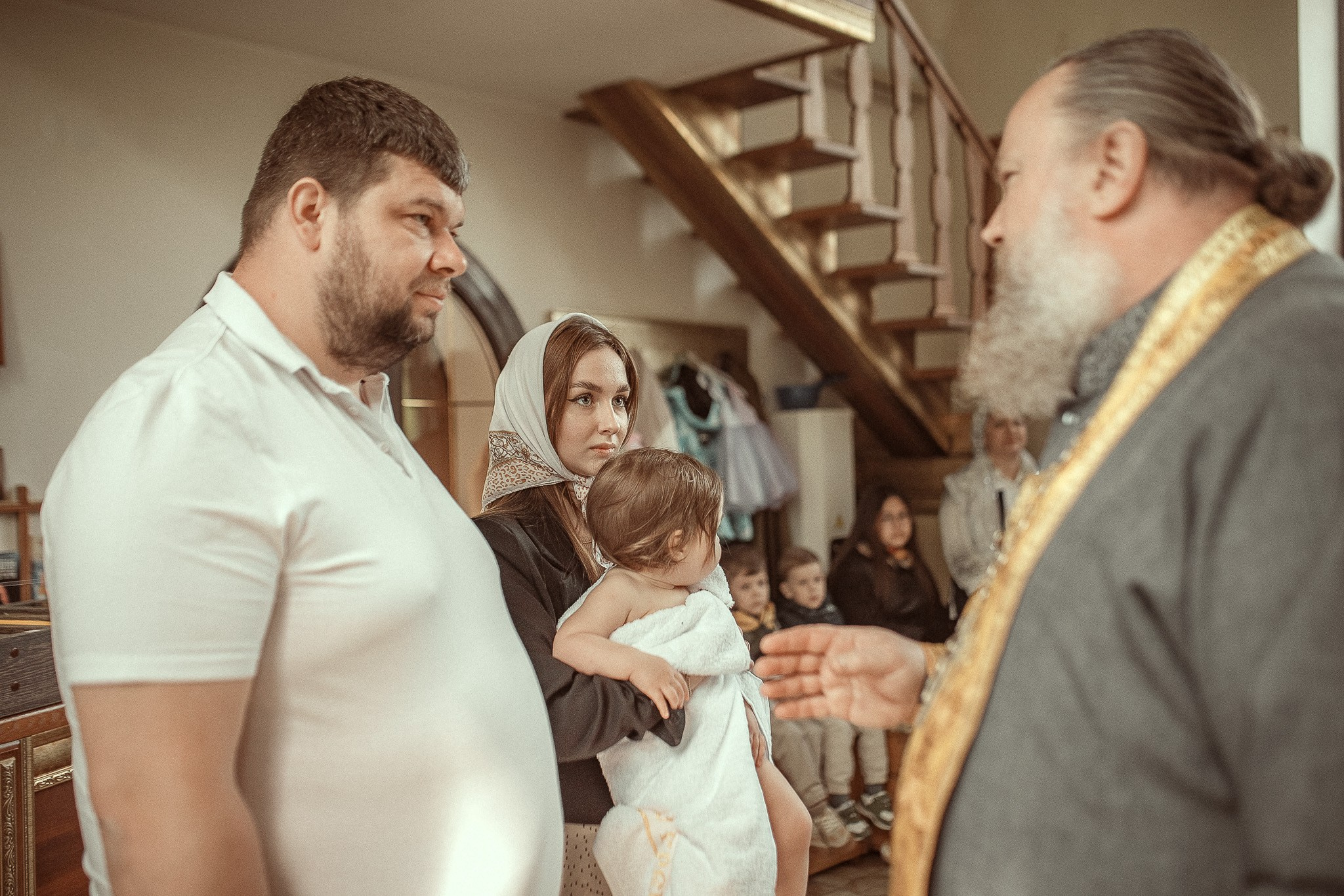 Таинство Крещения Полины. 15.04.2024. Детский семейный фотограф в Абинске