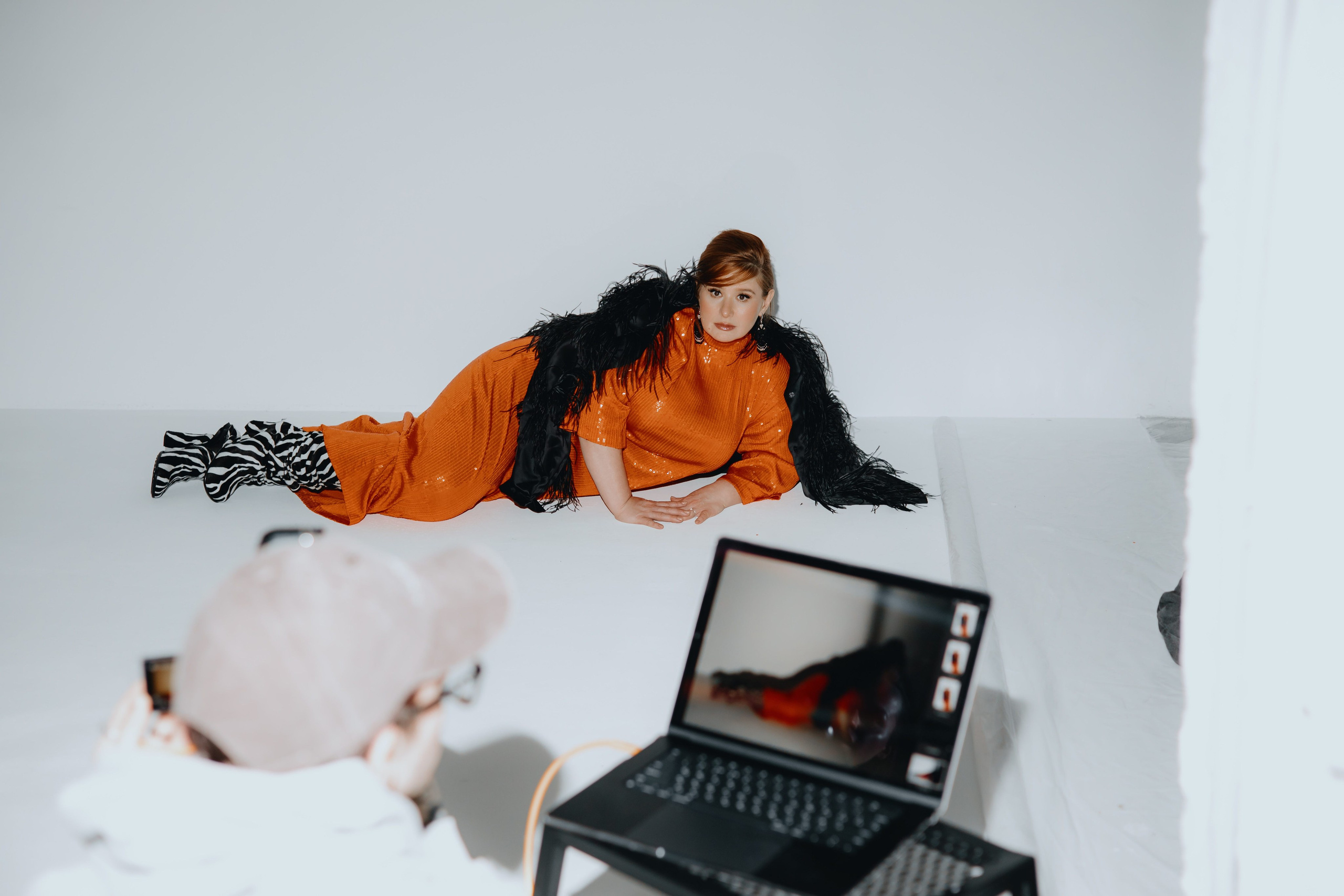 Backstage для журнала «Караван историй» с Юлией Куварзиной. Фотограф в Москве и Санкт-Петербурге Дарина