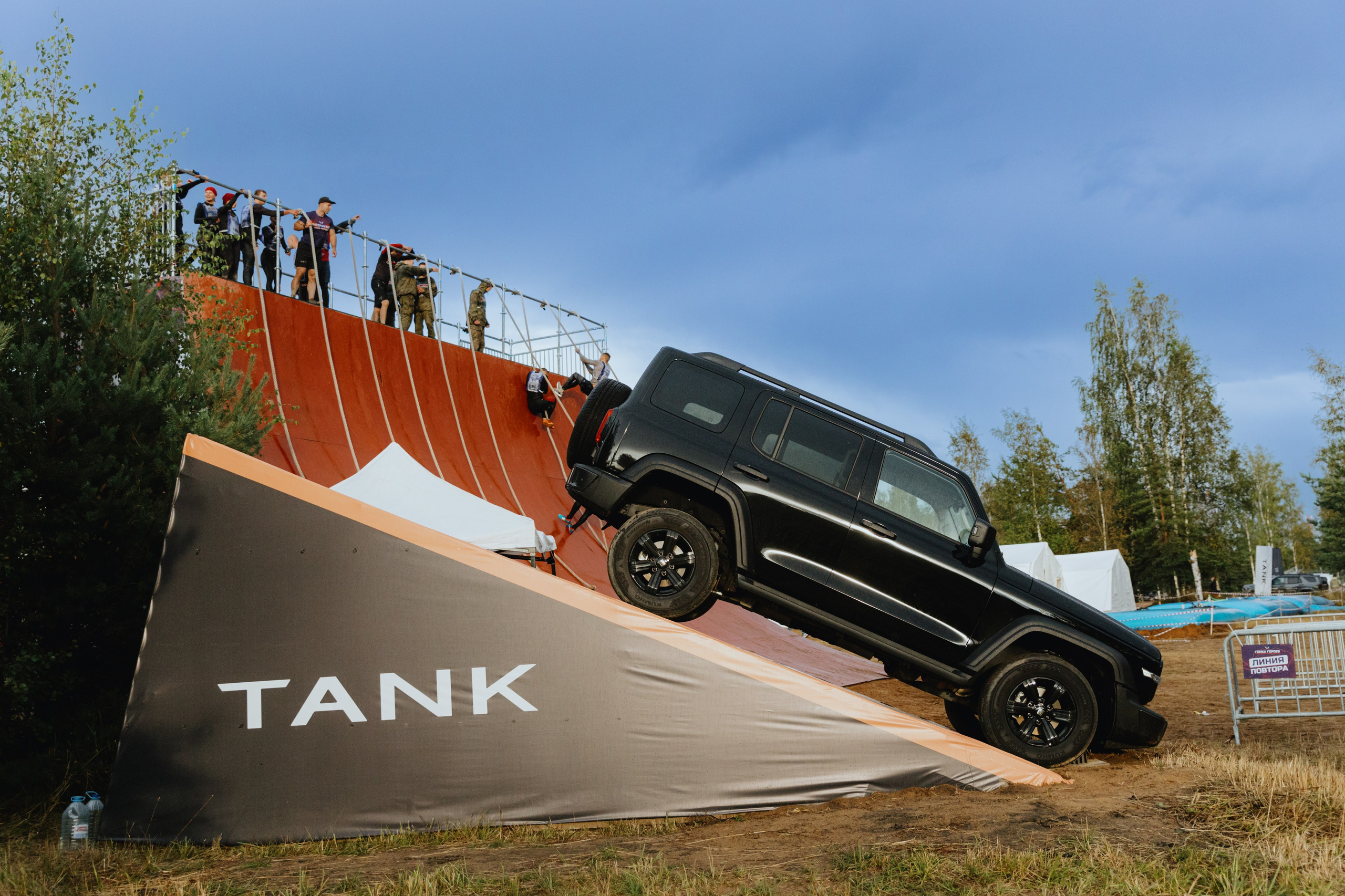 TANK на «Гонке Героев». Фотограф в Москве и Санкт-Петербурге Дарина