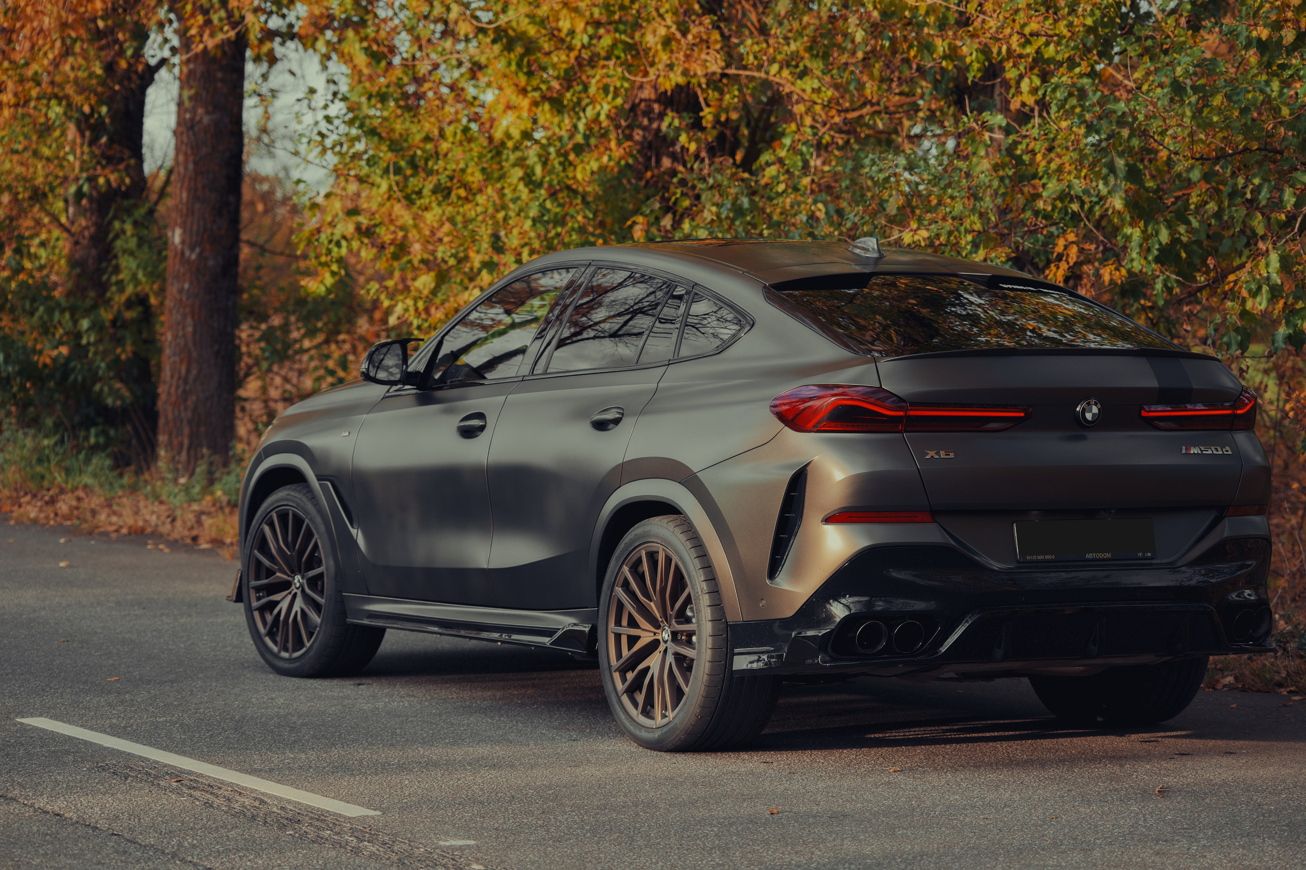 BMW X6M 50D. Портретный и автомобильный фотограф в Санкт-Петербурге Евгений Черепанов