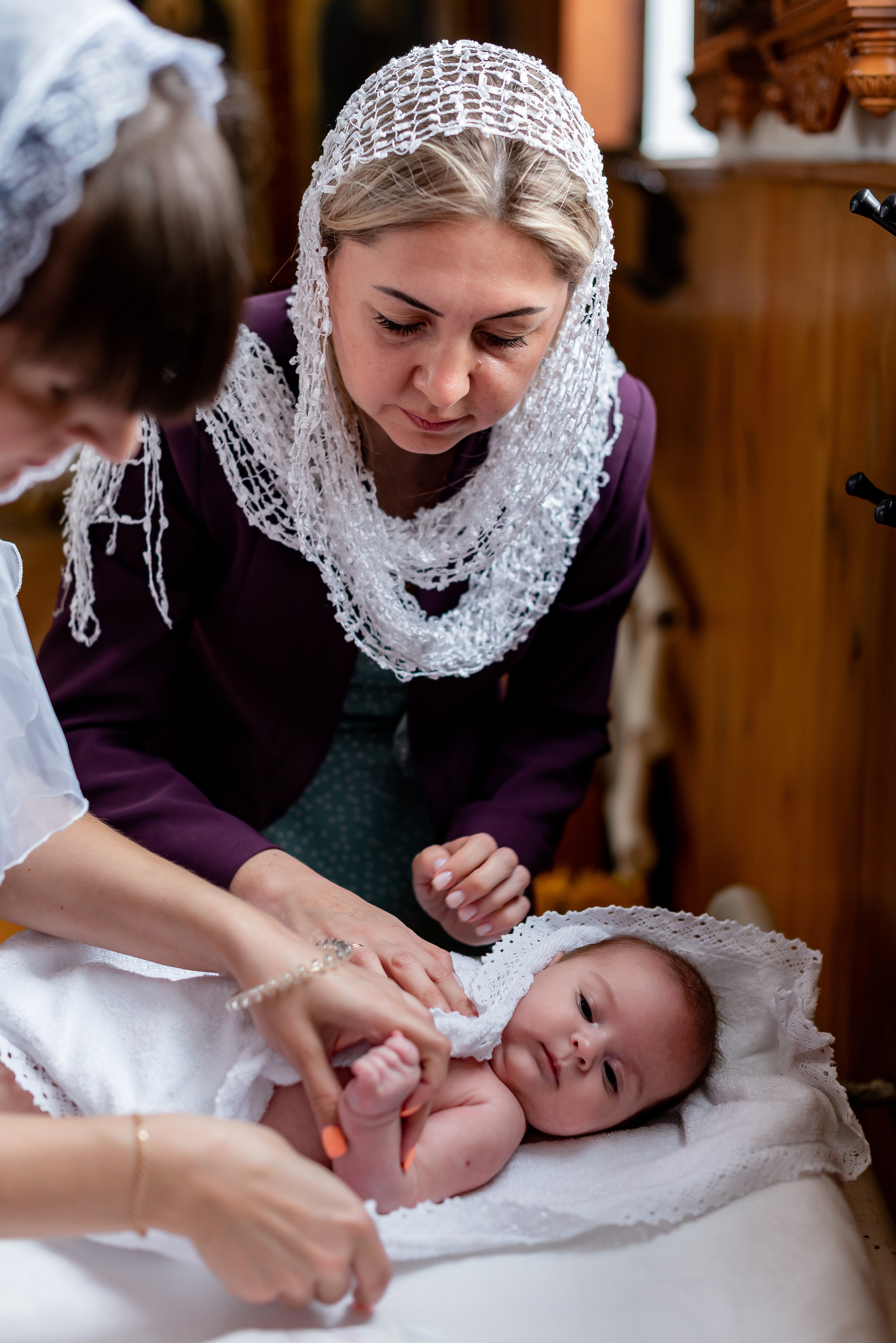 Крещение Ксении. Фотограф Татьяна Иванчикова