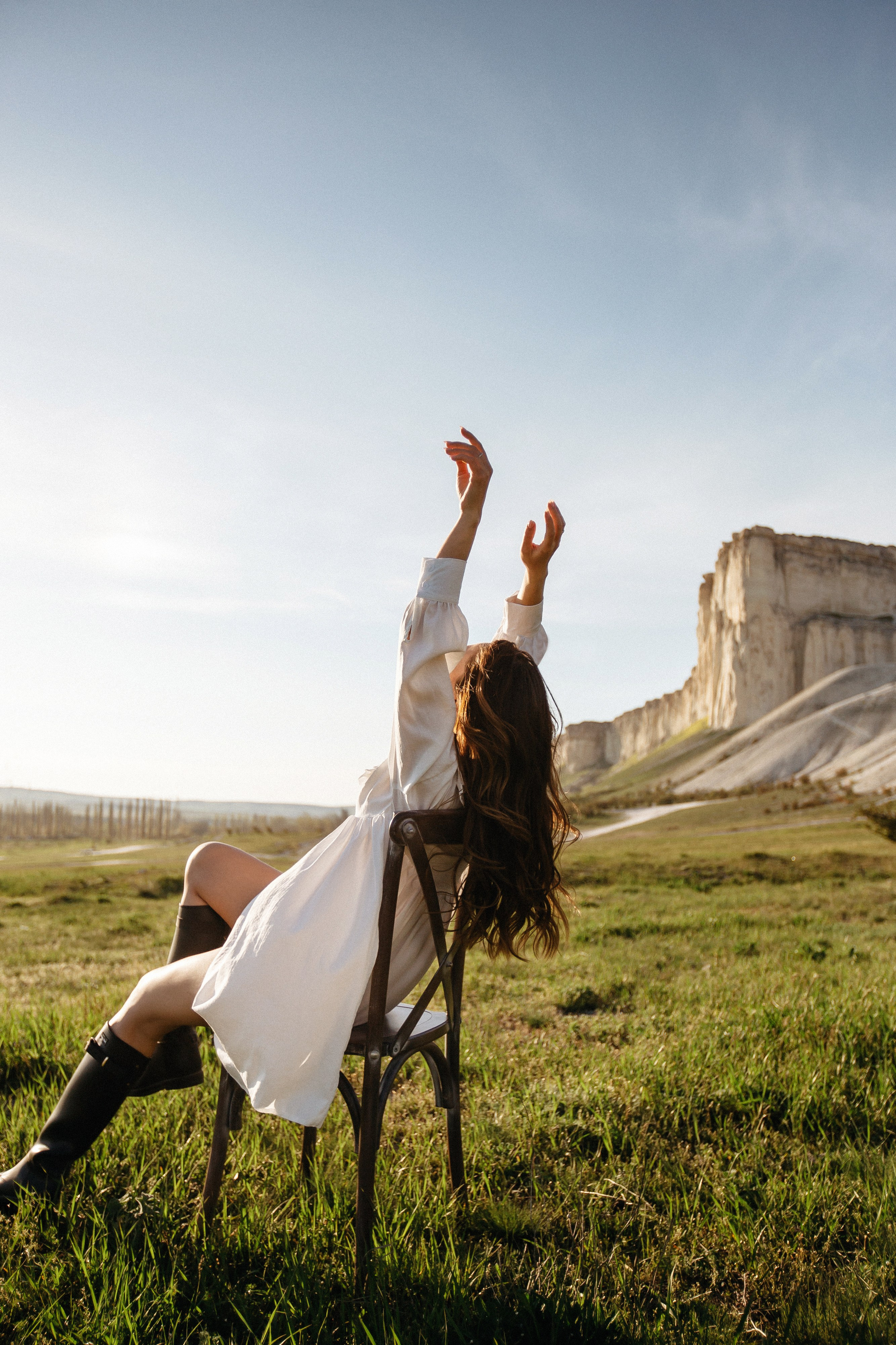 Алина. Белая скала. Фотограф Анна Лейман. Севастополь