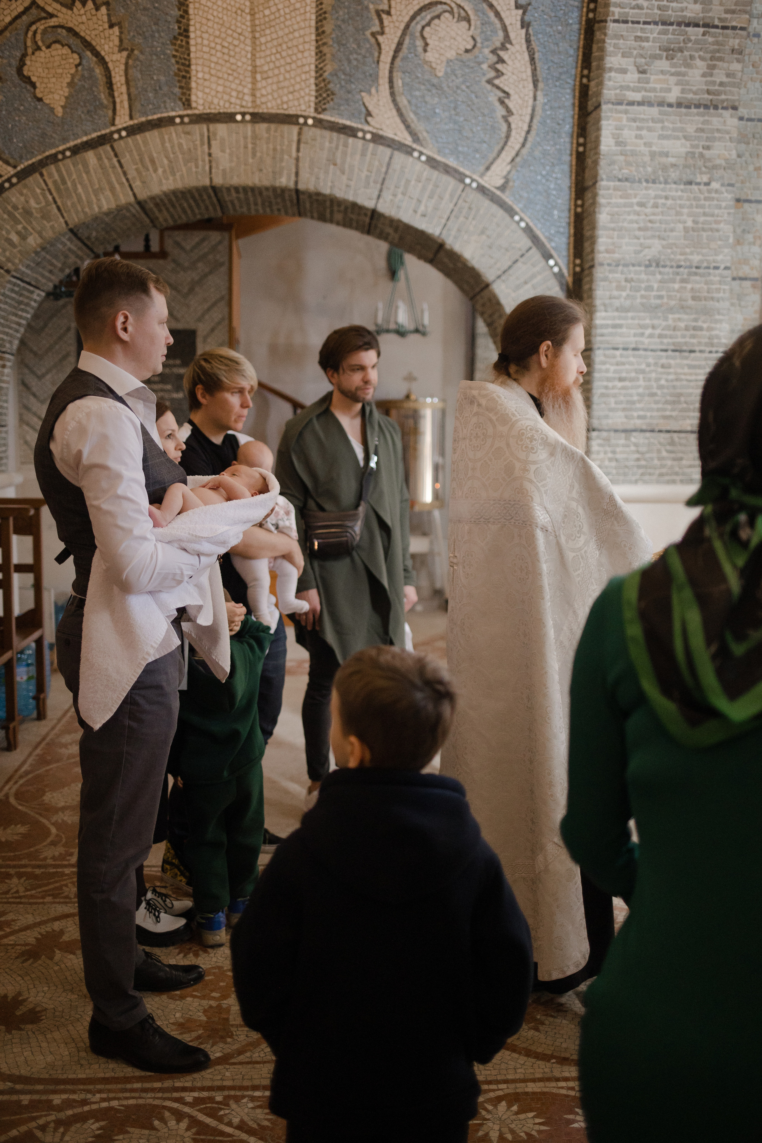 Крестины Давида. Семейный и детский фотограф в Москве Кузьмина Мария