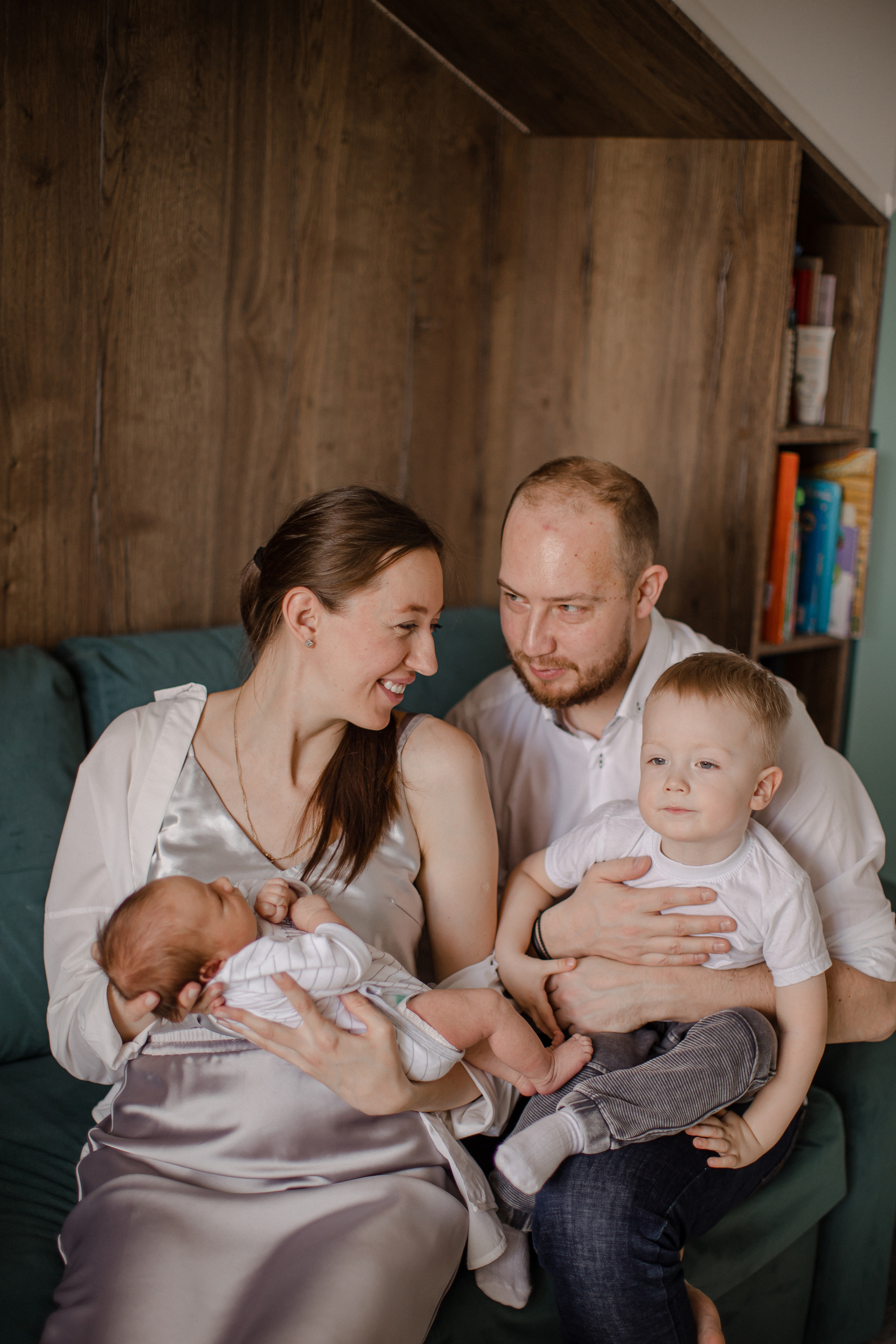 Нелли с семьей. Семейный и детский фотограф в Москве Кузьмина Мария