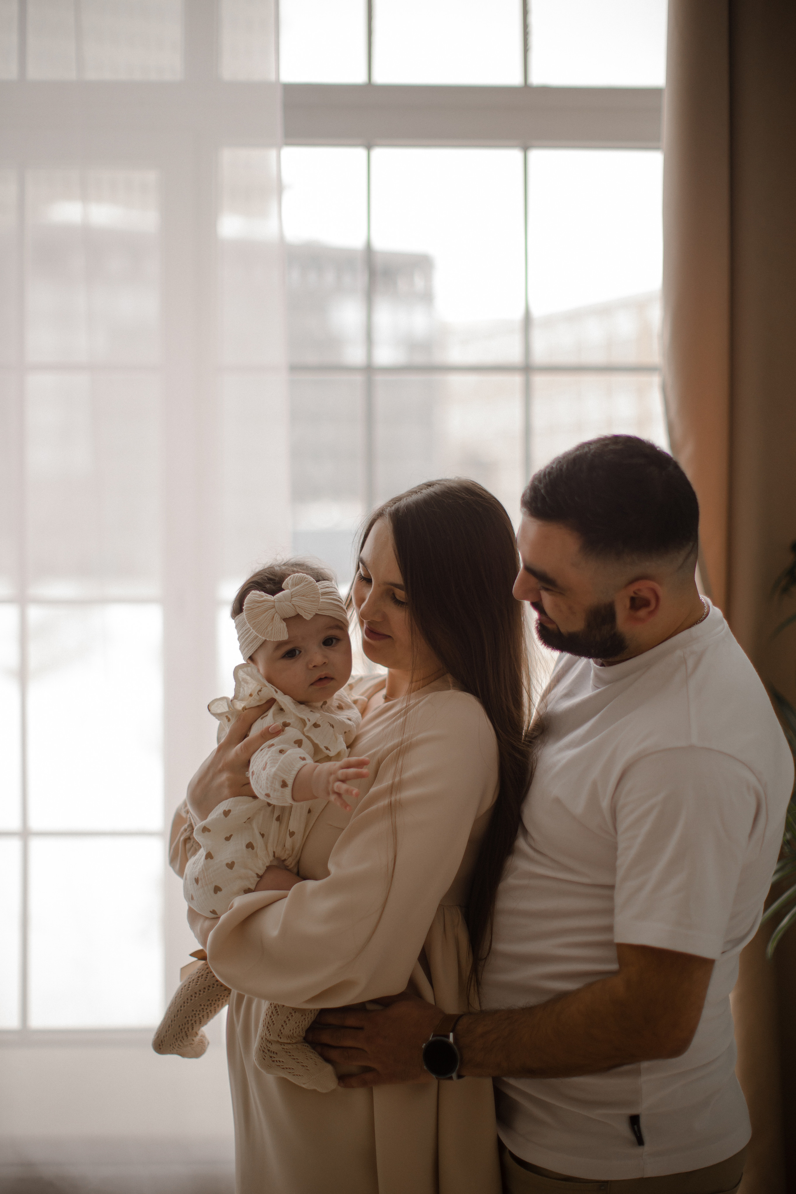 Алена с семьей. Семейный и детский фотограф в Москве Кузьмина Мария