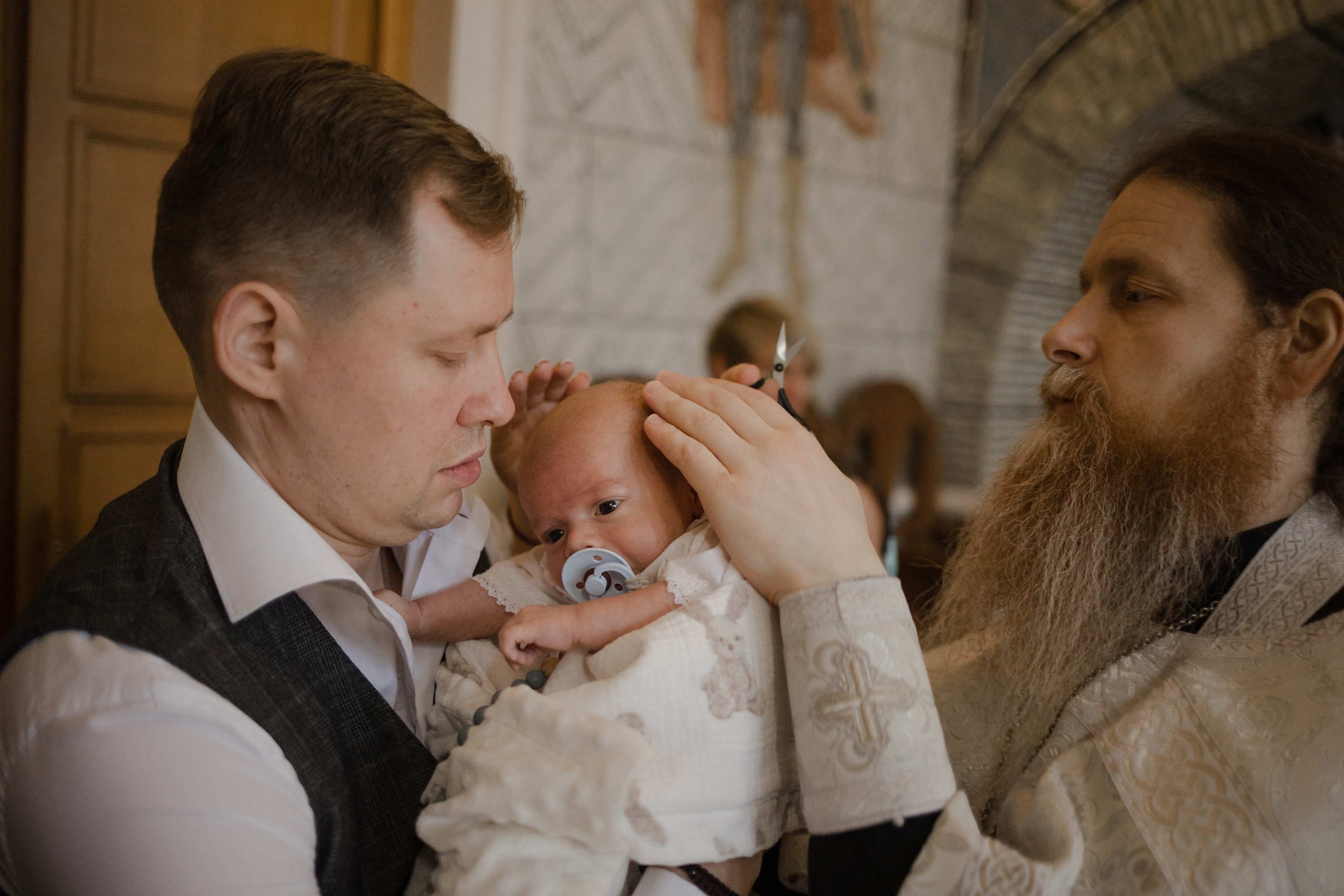 Крестины Давида. Семейный и детский фотограф в Москве Кузьмина Мария