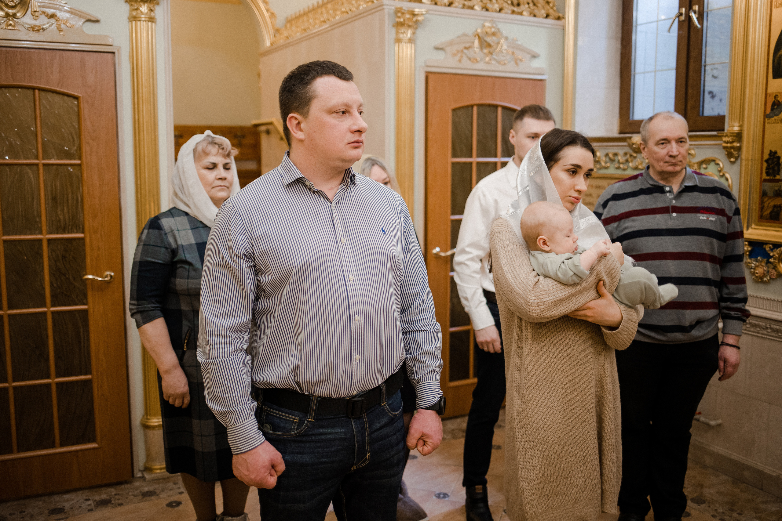 Крестины Вани. Семейный и детский фотограф в Москве Кузьмина Мария