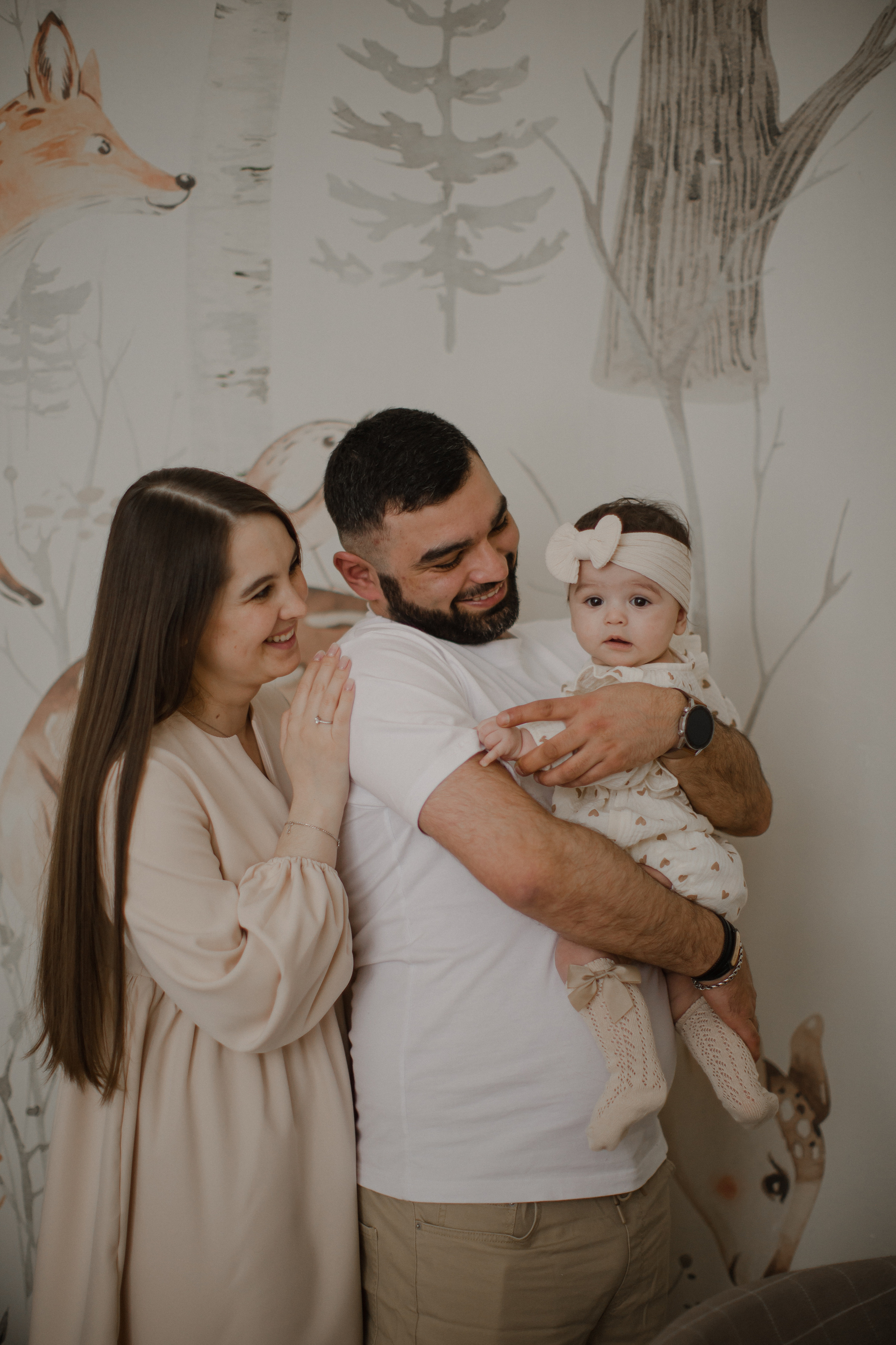 Алена с семьей. Семейный и детский фотограф в Москве Кузьмина Мария