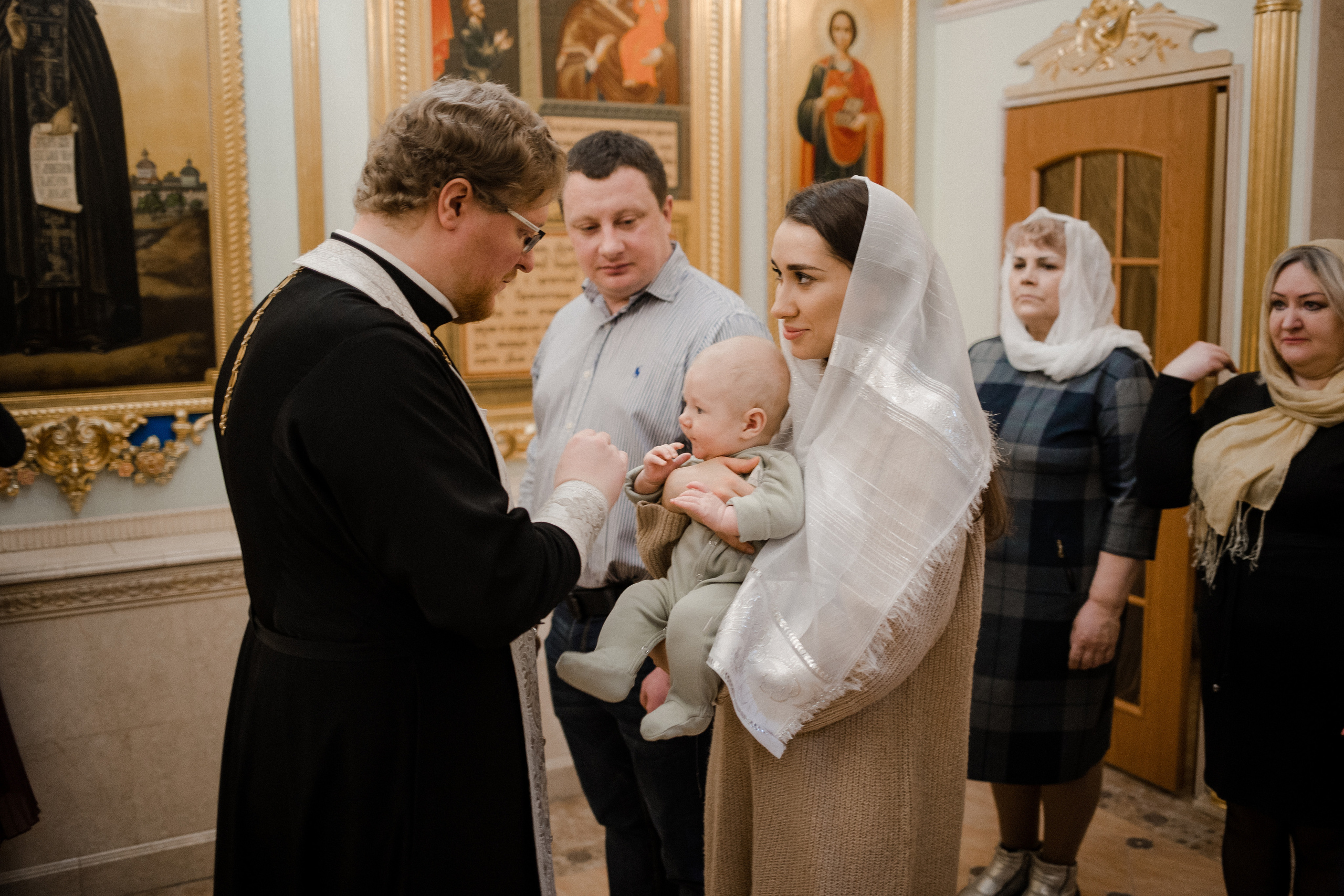 Крестины Вани. Семейный и детский фотограф в Москве Кузьмина Мария