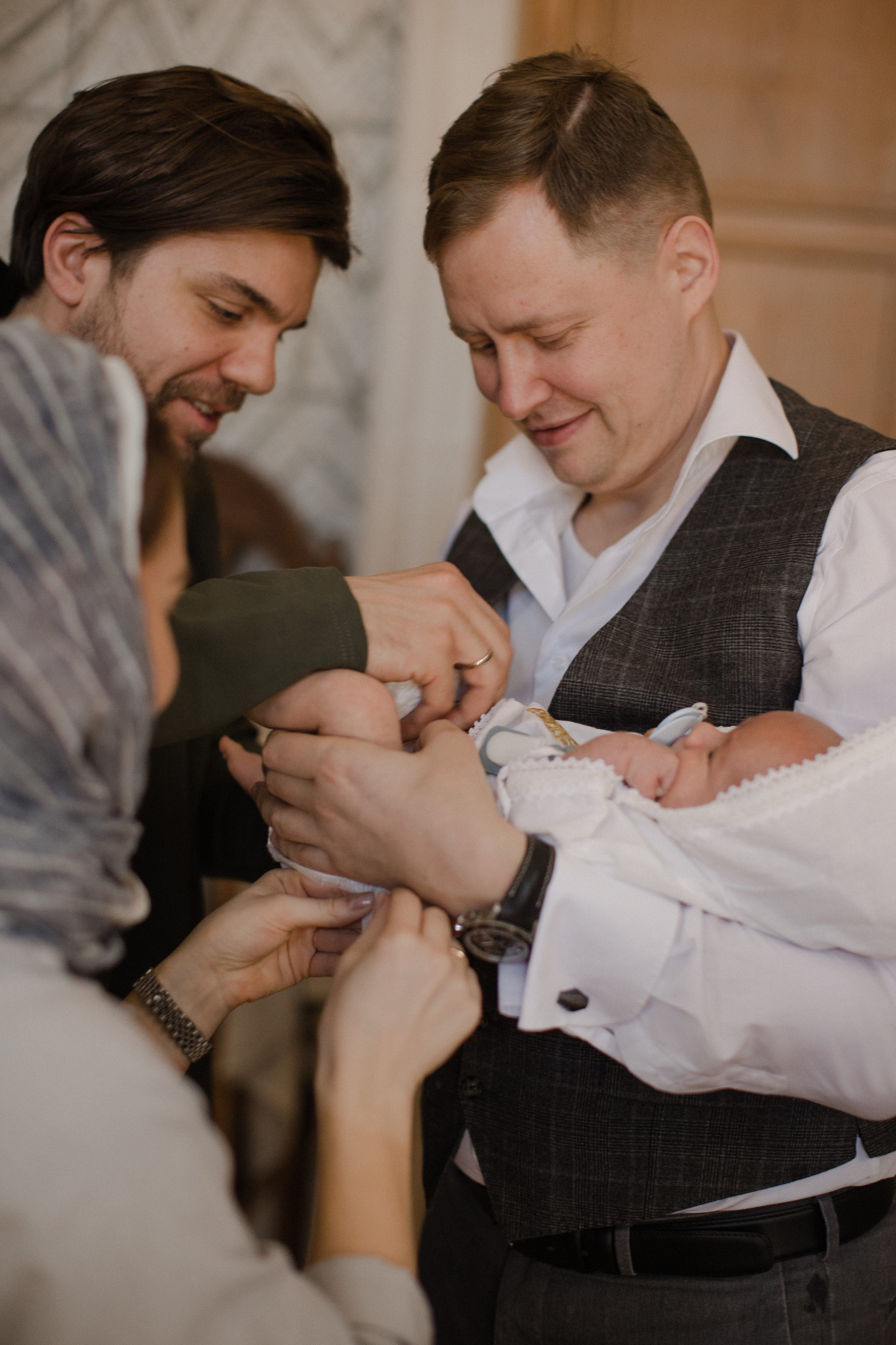 Крестины Давида. Семейный и детский фотограф в Москве Кузьмина Мария